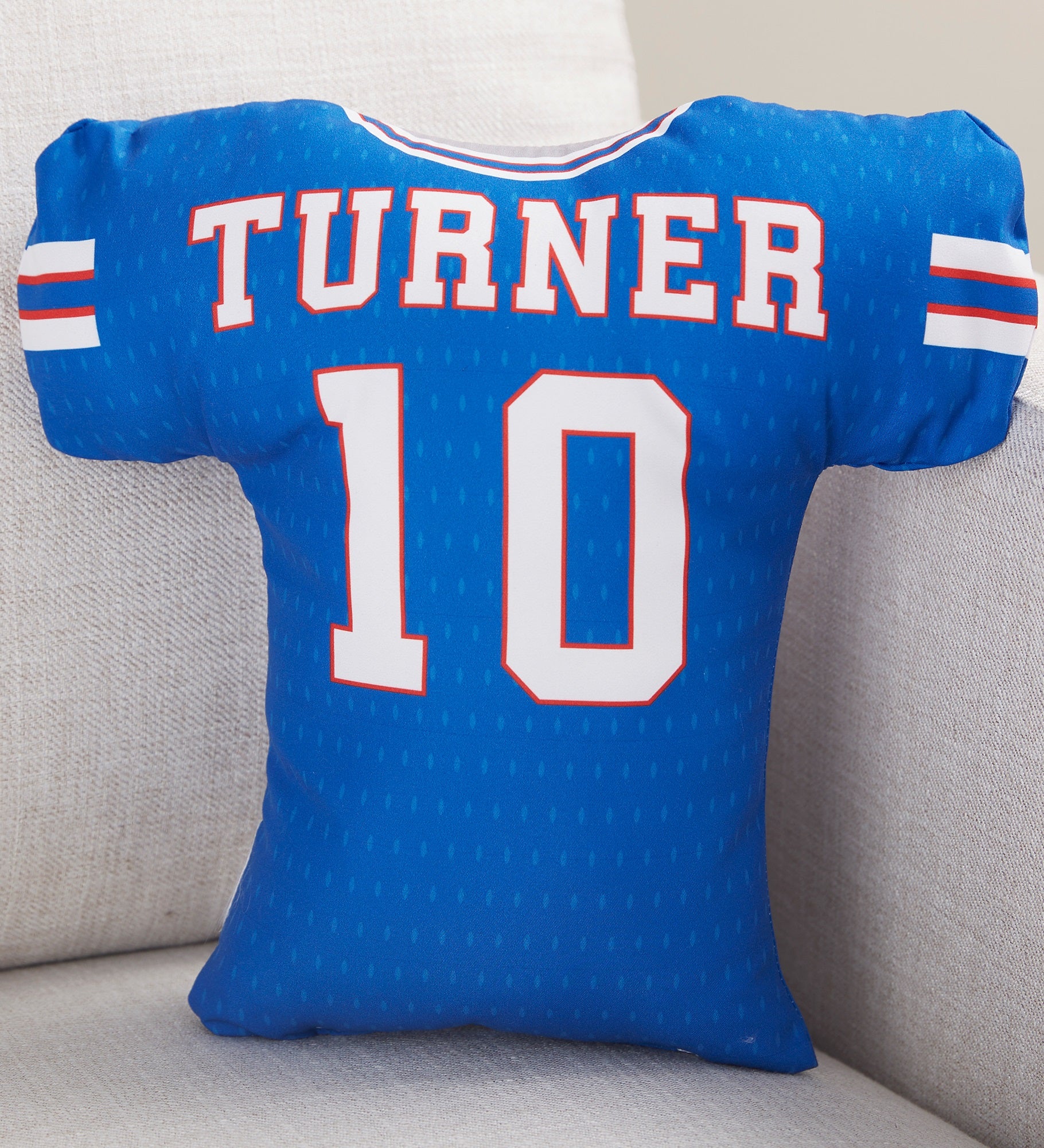Football Jersey Personalized Throw Pillow