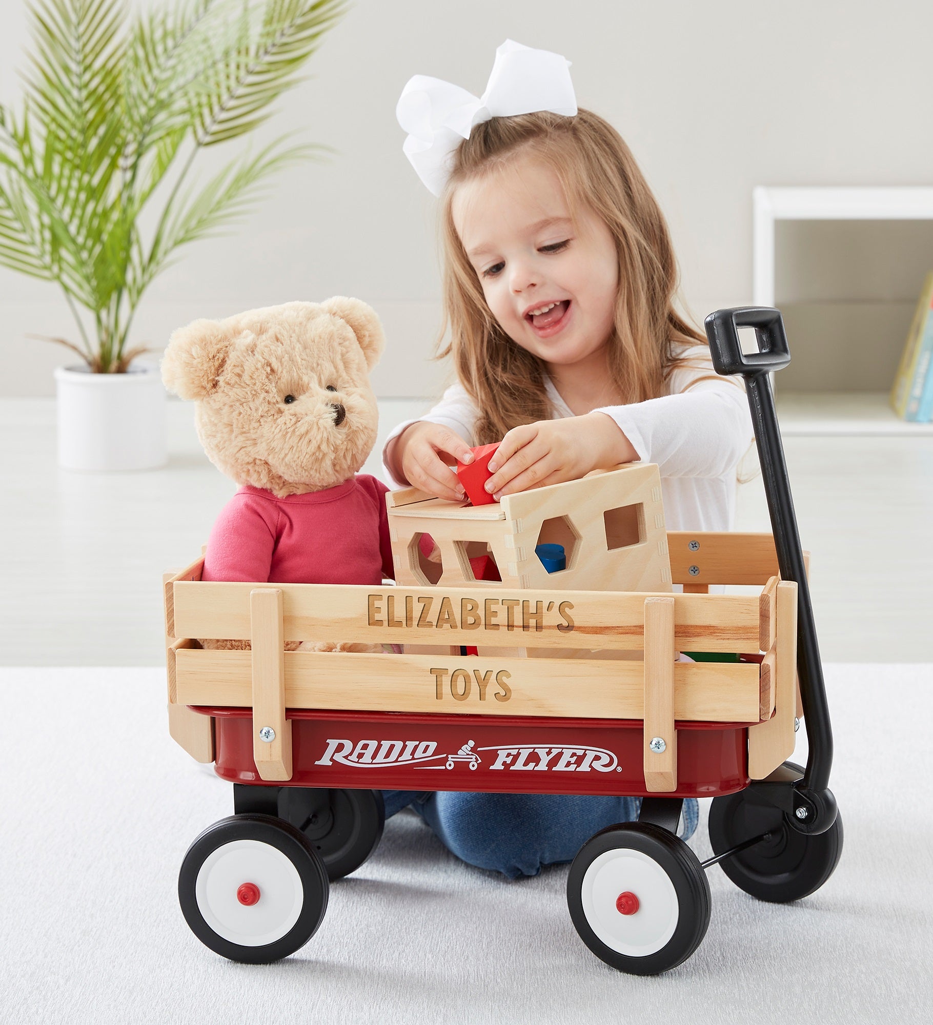 Personalized Kids Radio Flyer Mini Toy Wagon