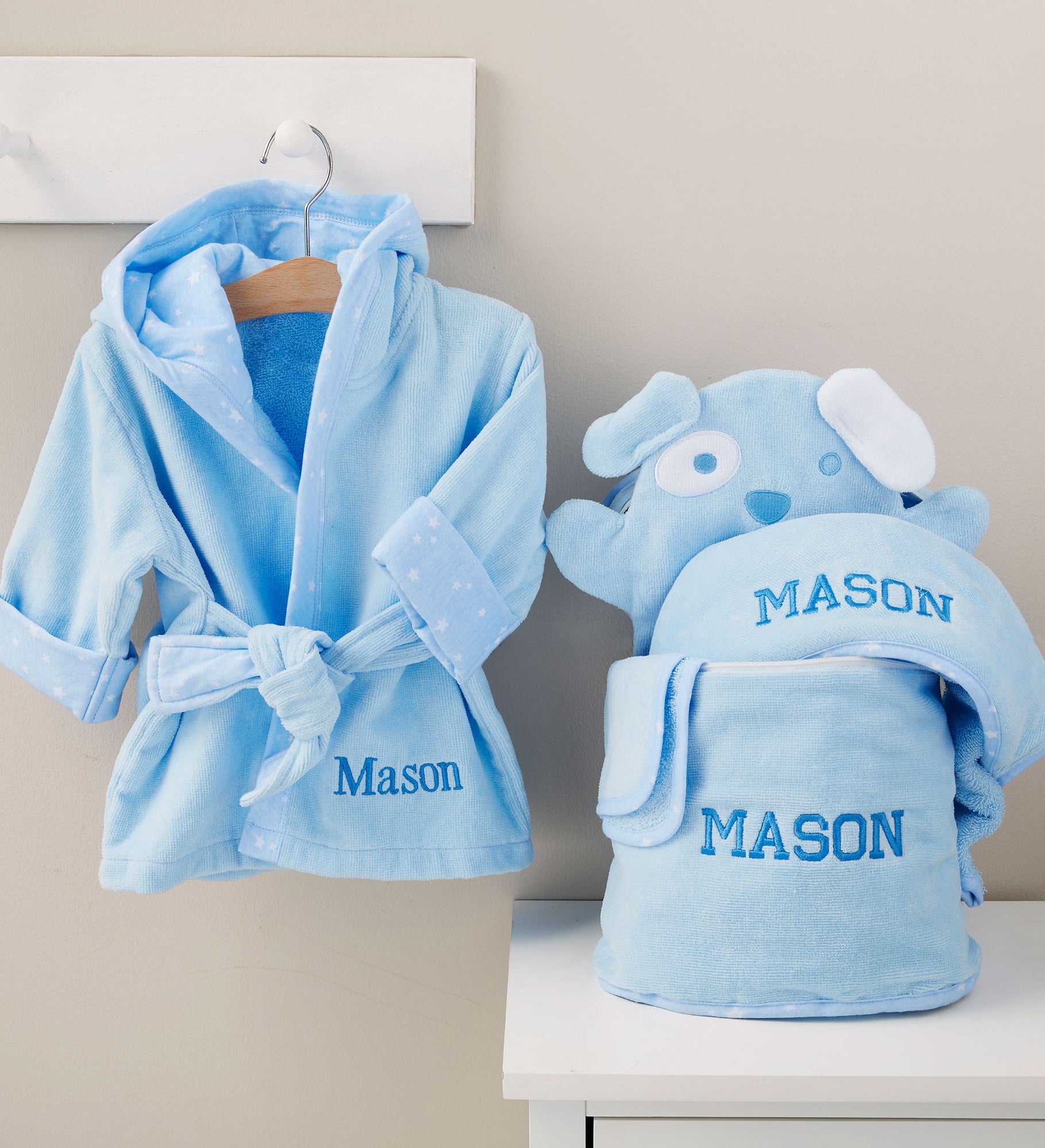 Baby Embroidered Robe