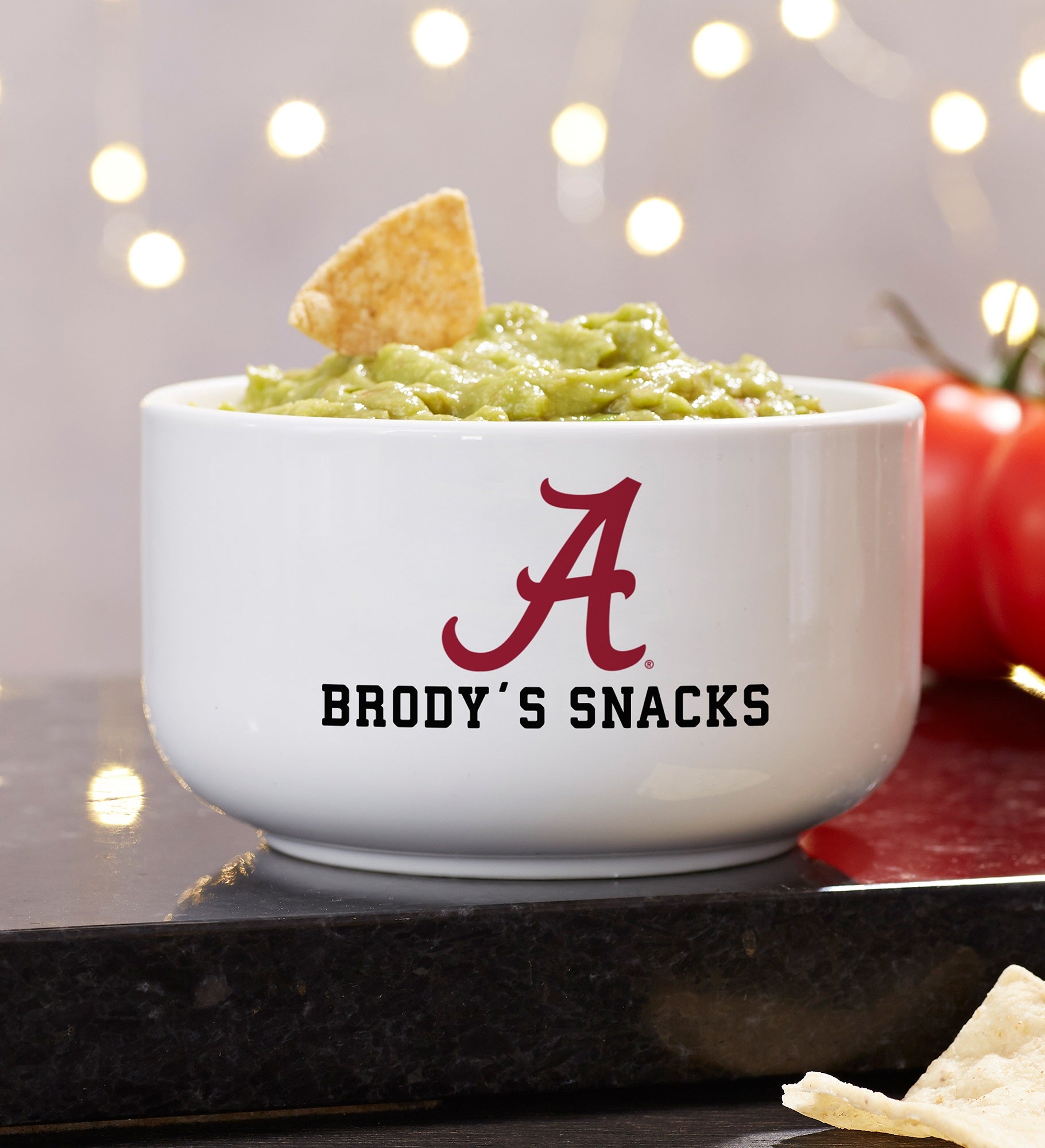 NCAA Alabama Crimson Tide Personalized Bowls
