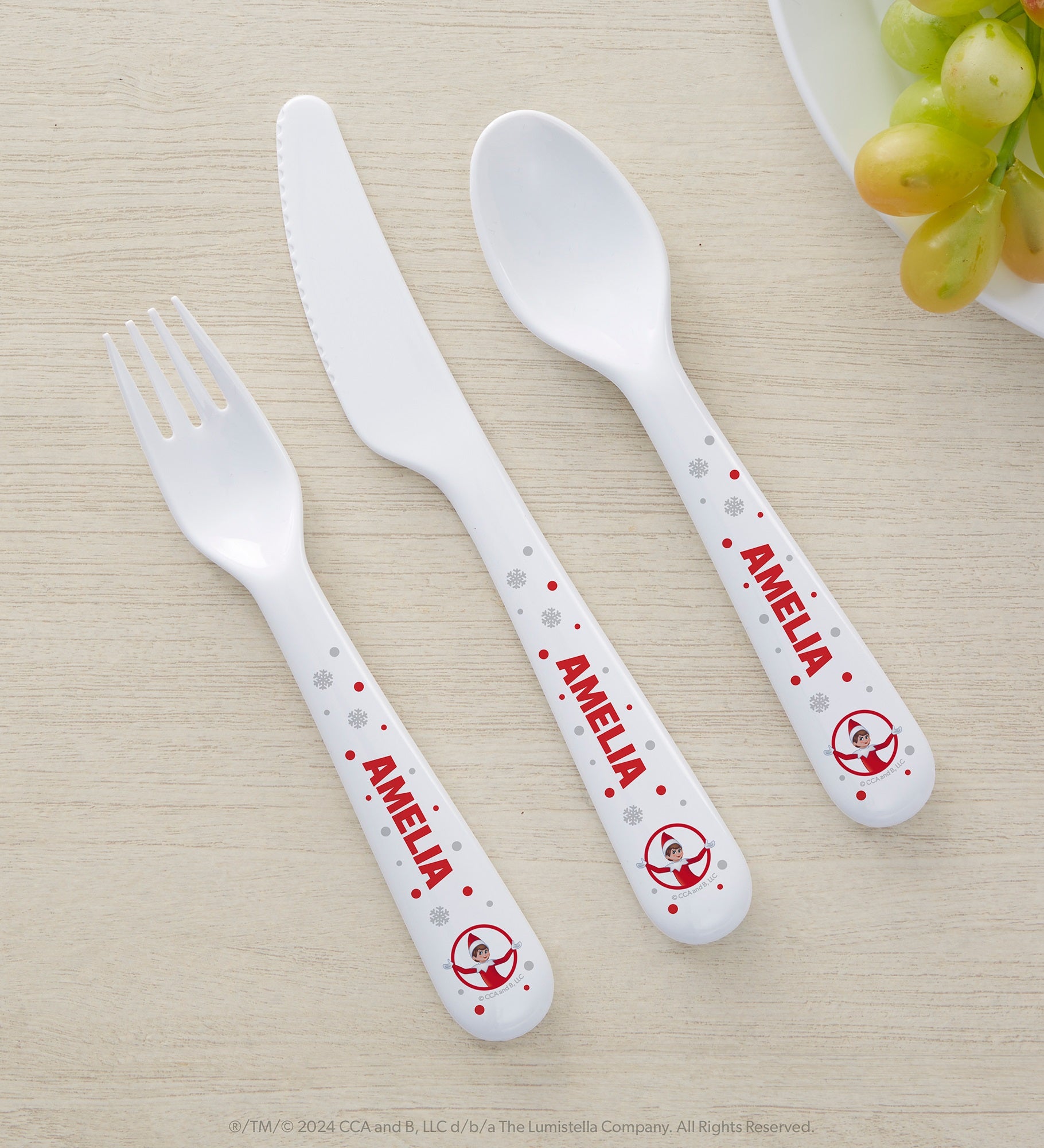 The Elf on the Shelf® Personalized Kids Dinnerware