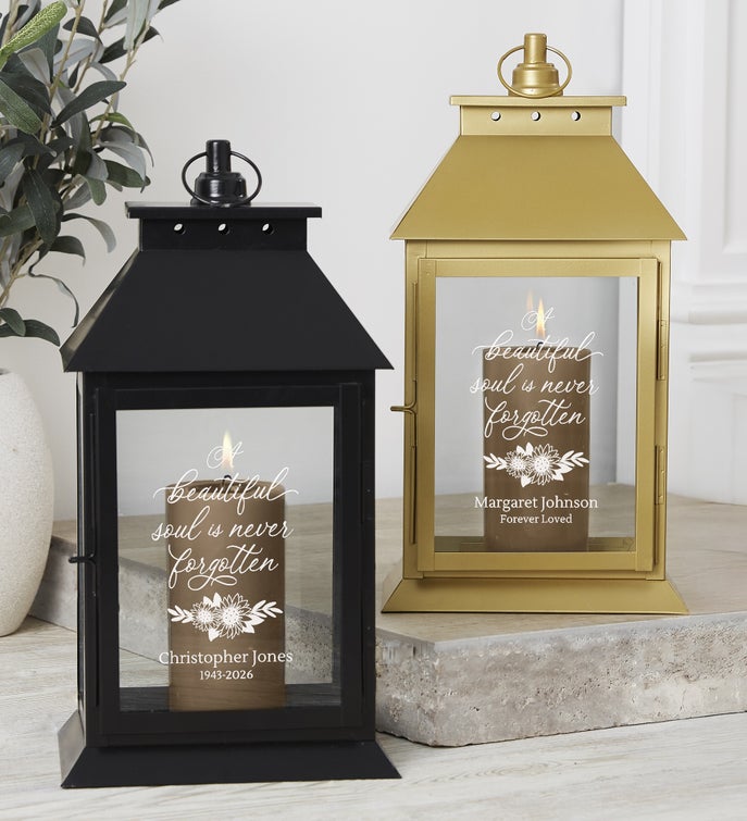 Beautiful Soul Personalized Decorative Candle Lantern