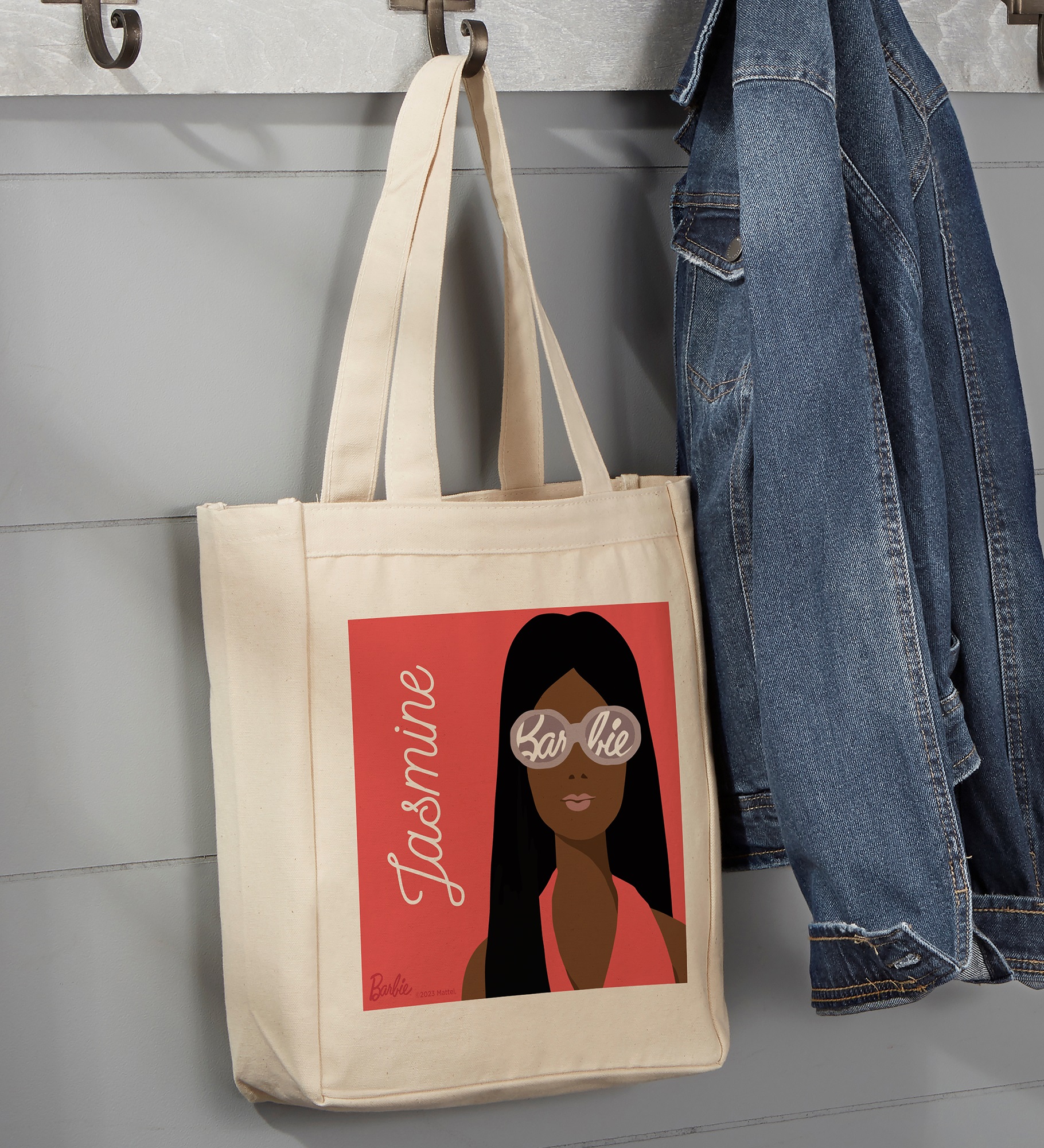 Malibu Barbie™ Personalized Canvas Tote Bags