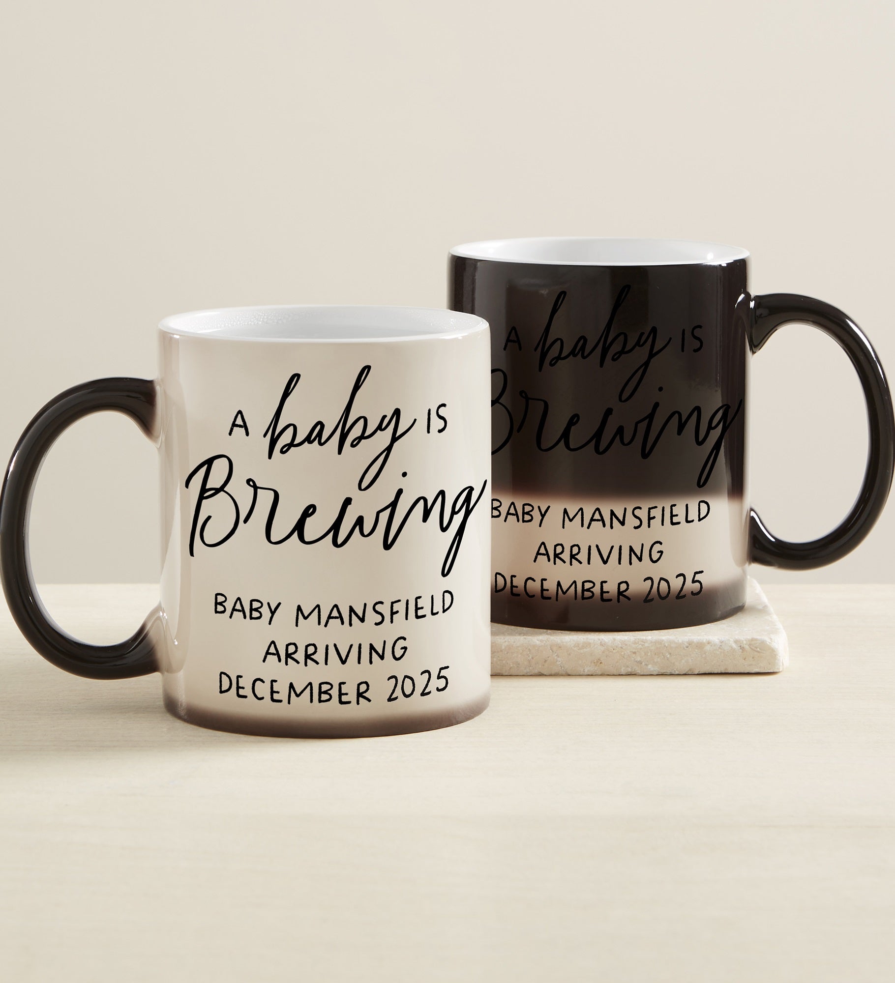 Baby Brewing Personalized Color Changing Coffee Mug