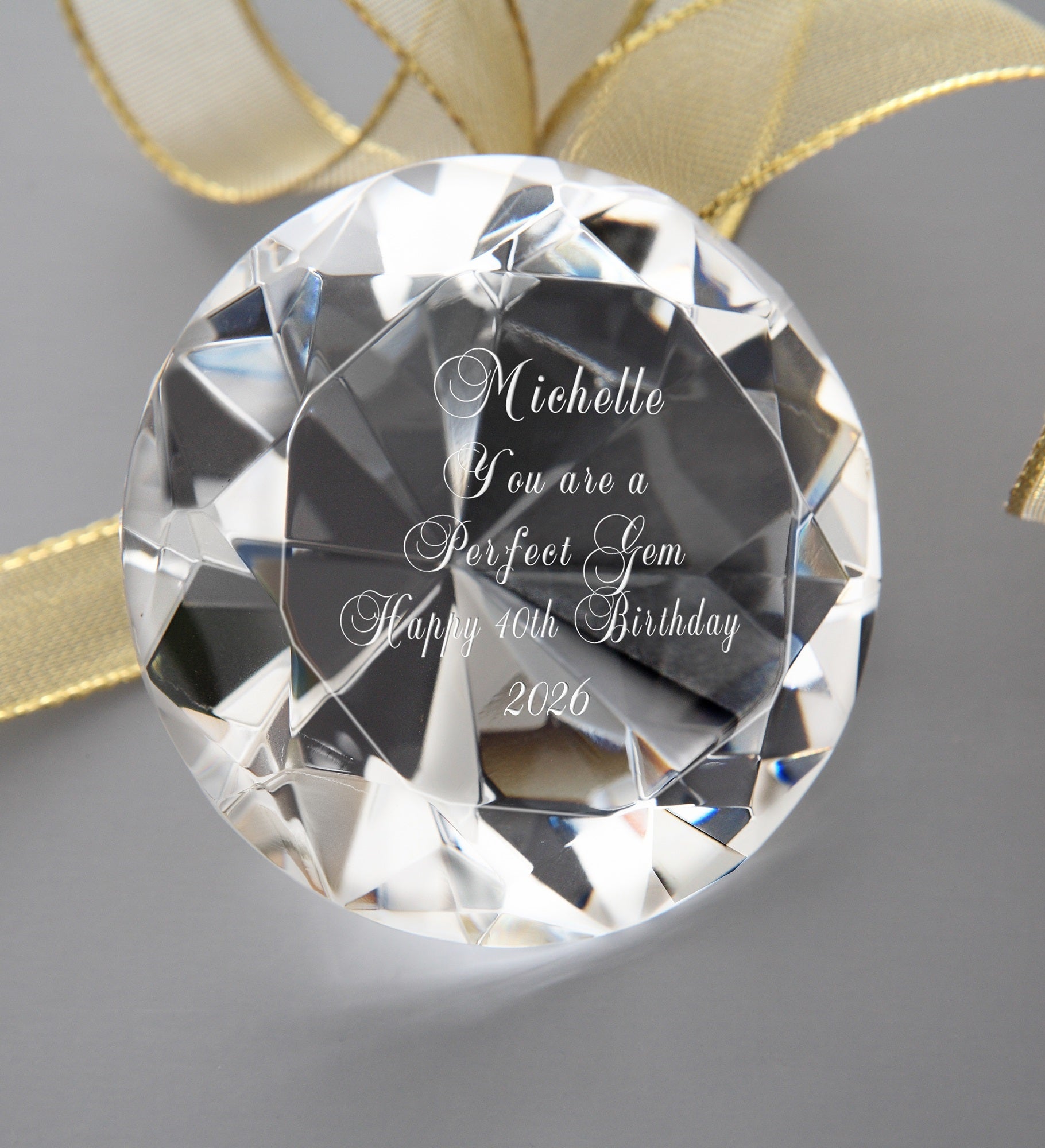 You're A Perfect Gem! Diamond Keepsake
