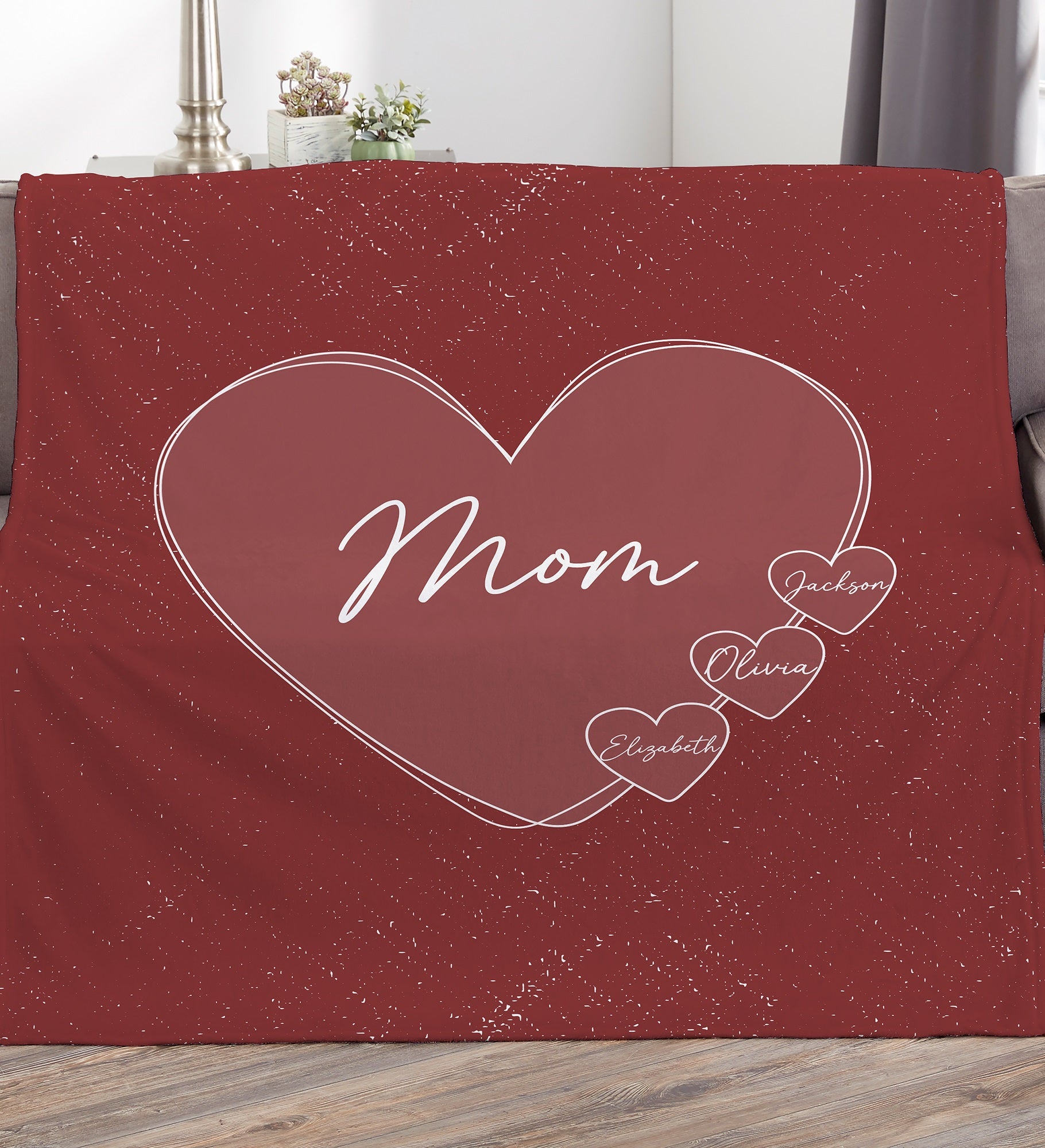 A Mother's Heart Personalized Blanket