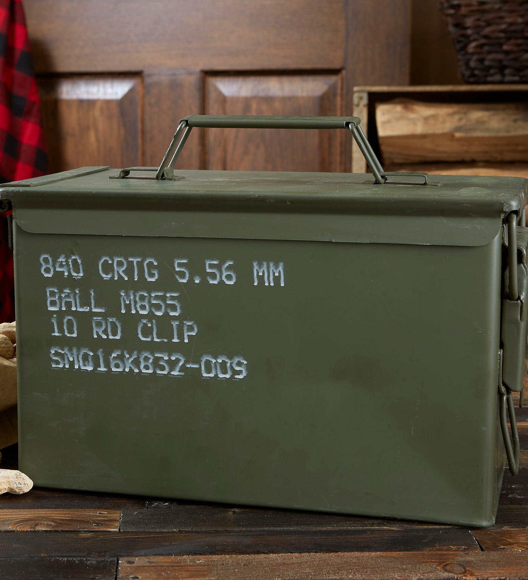 Dad Repeating Name Personalized Ammo Box