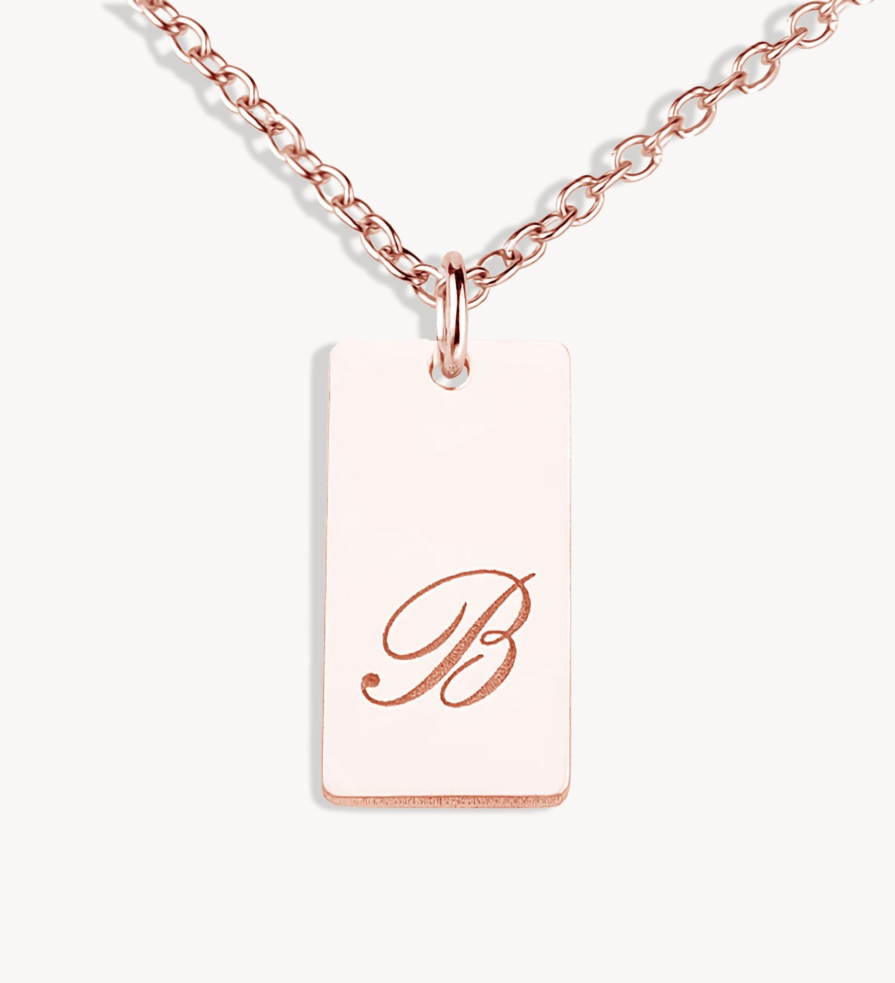 Personalized Dainty Initial Pendant