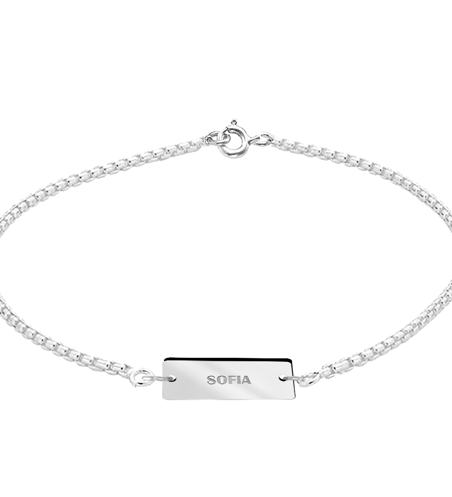 Personalized Dainty Name Anklet