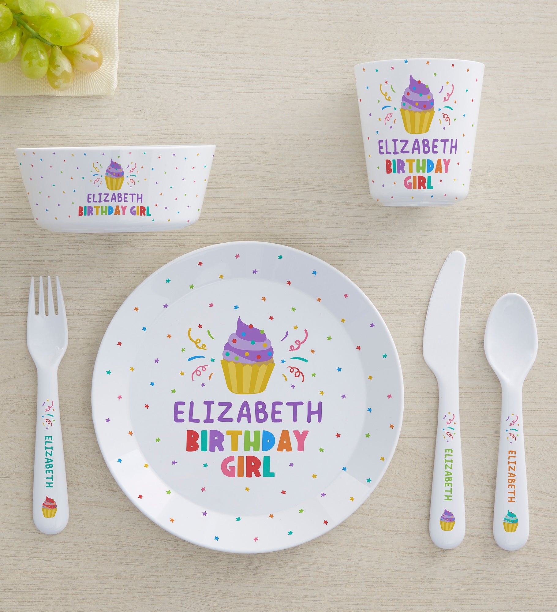 Special Birthday Personalized Kids Dinnerware