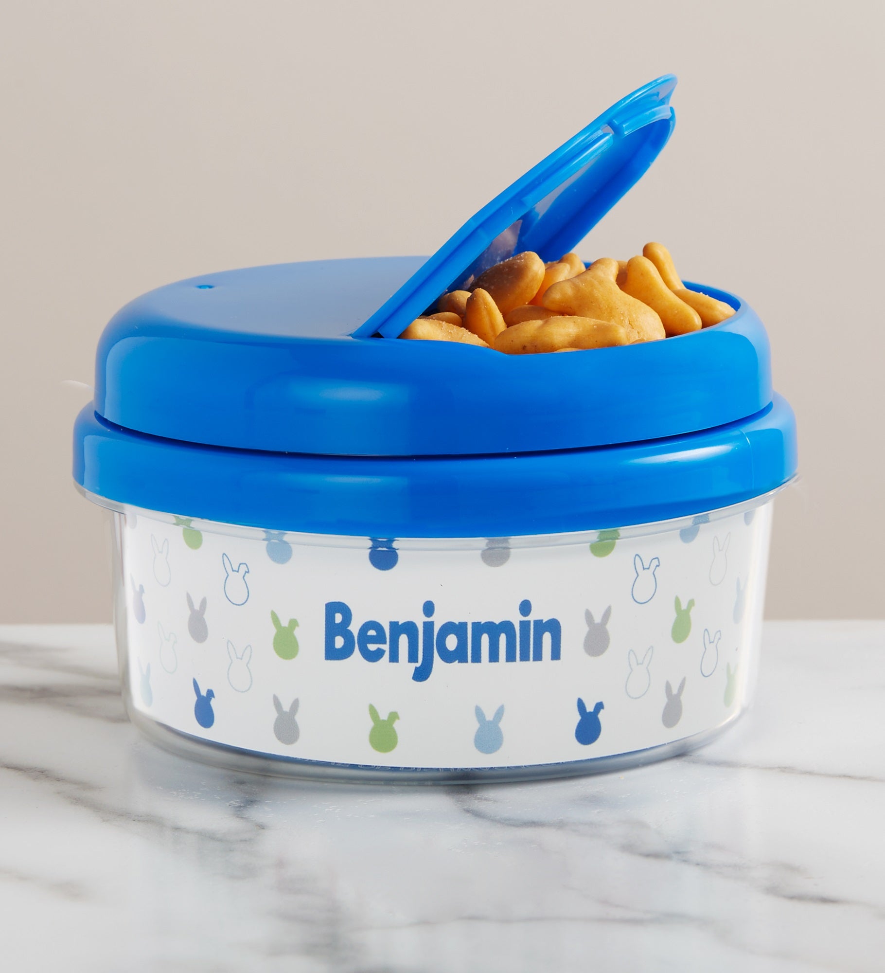 Easter Bunny Personalized Toddler 12 oz. Snack Cup