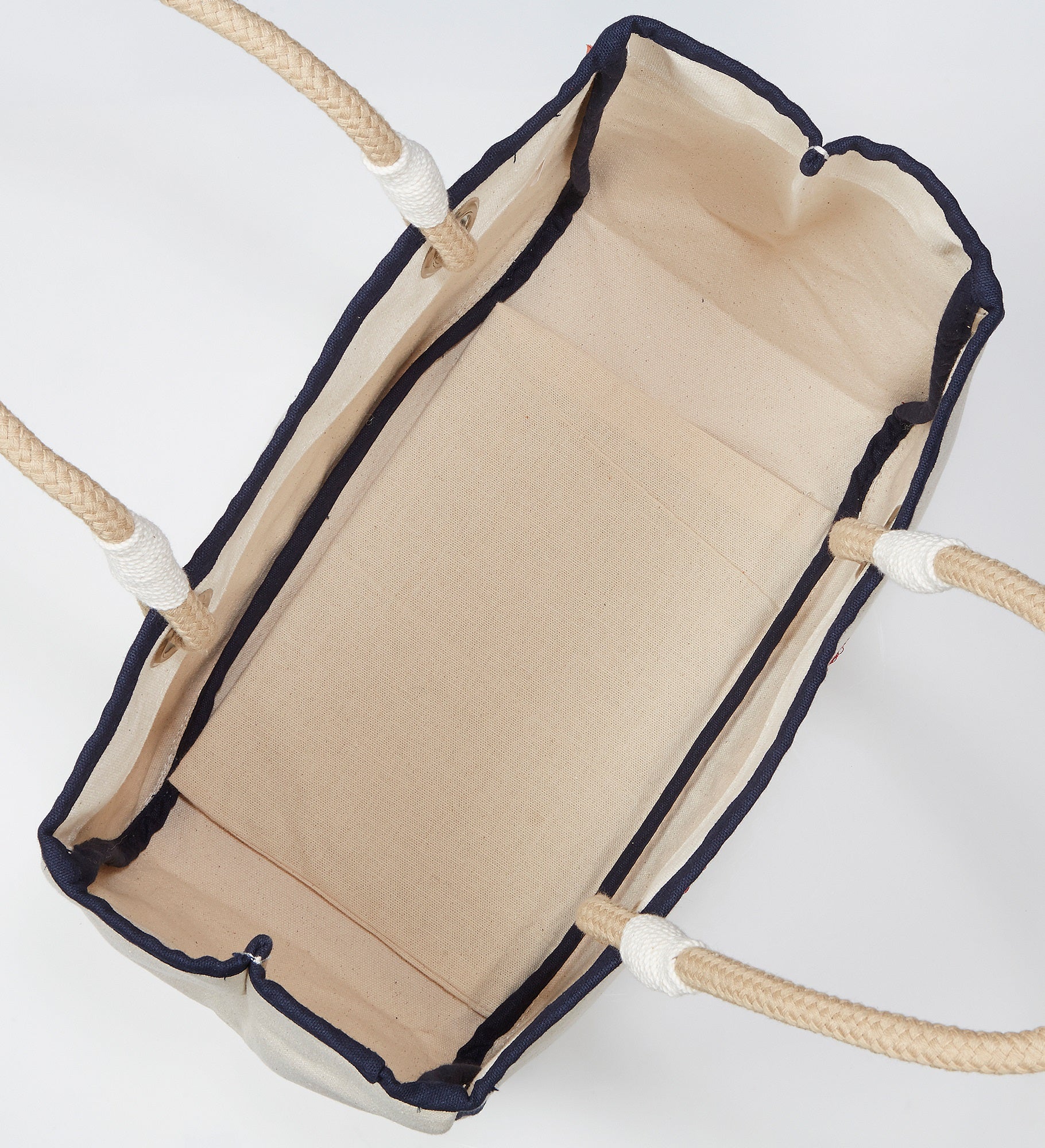 Shadow Name Canvas Rope Tote