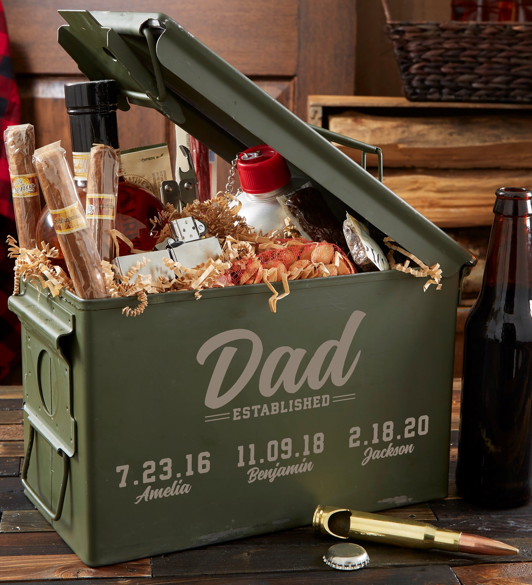 Established Personalized Ammo Box