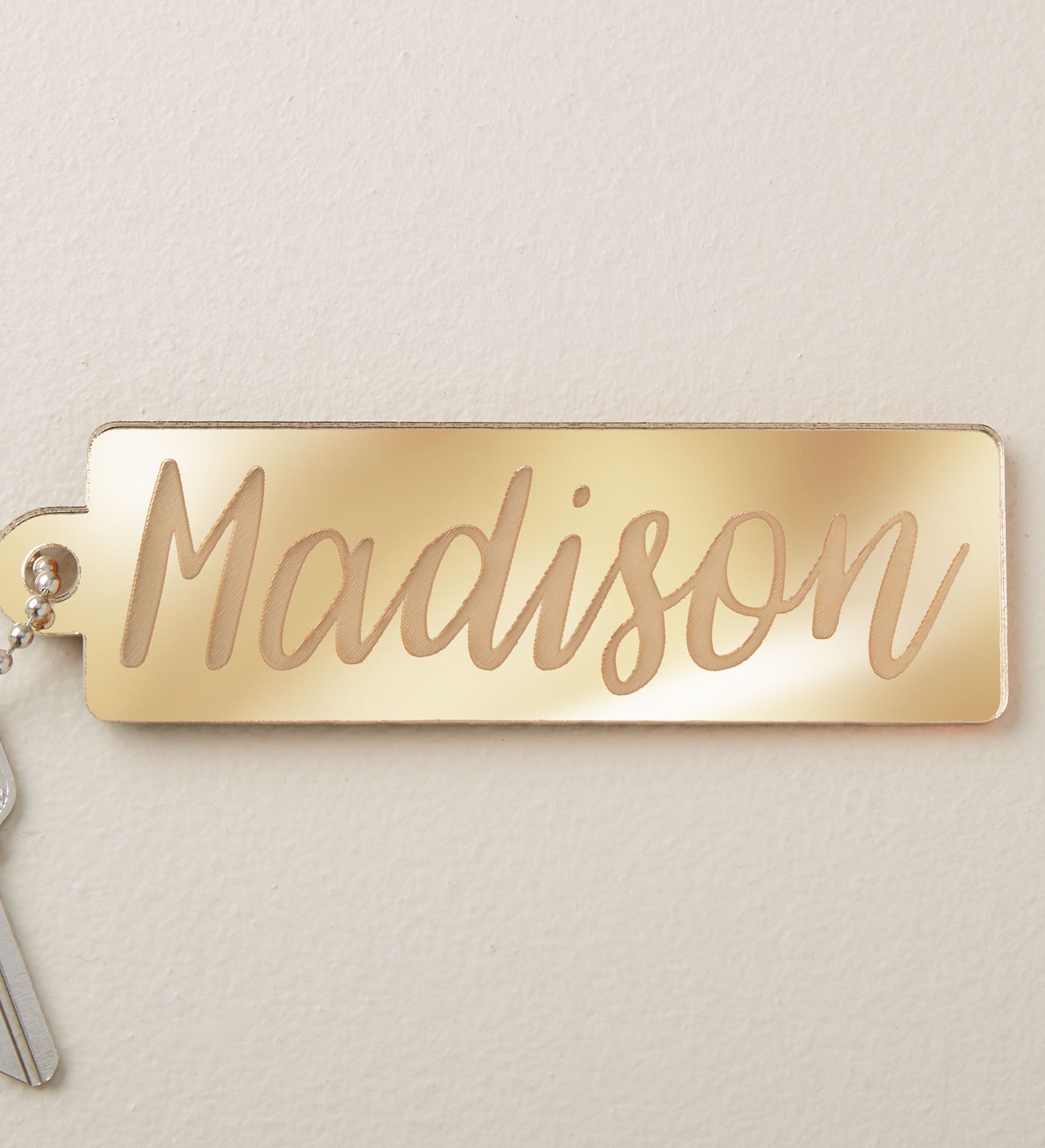 Classic Style Personalized Acrylic Keychain