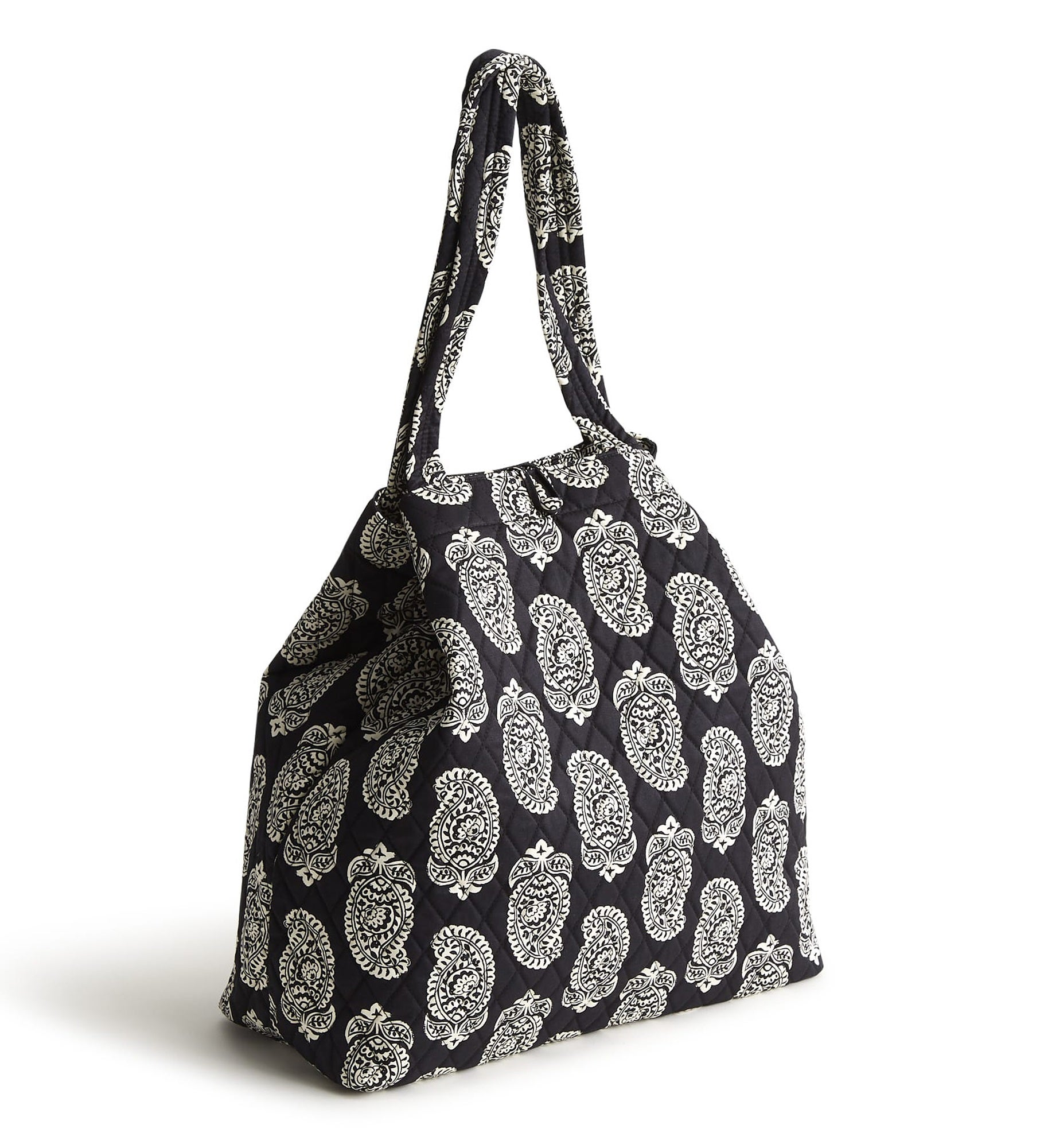 Vera Bradley Embroidered Iconic Paisley Original Tote Moonless Night
