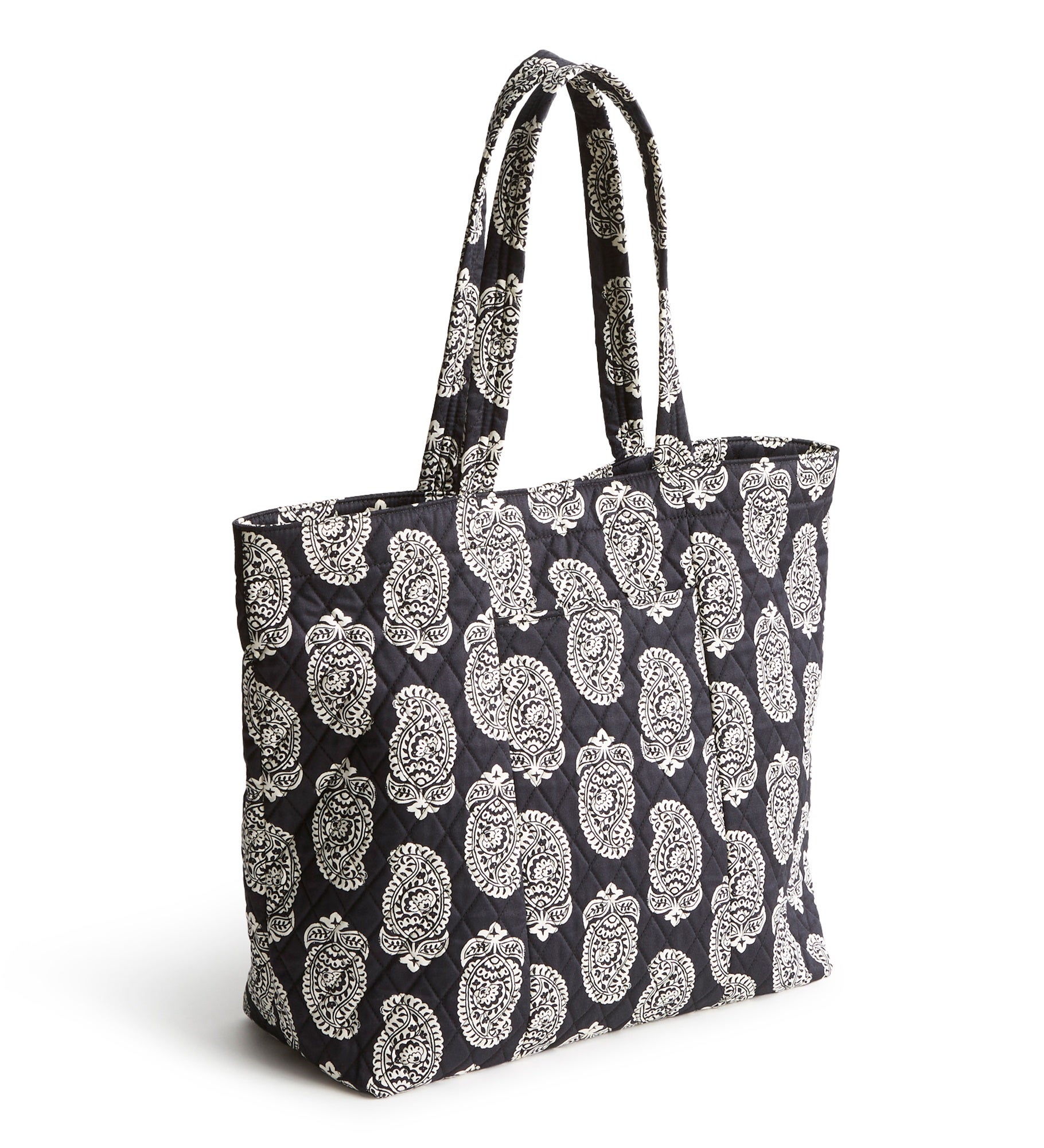 Vera Bradley Embroidered Iconic Paisley Original Tote Moonless Night