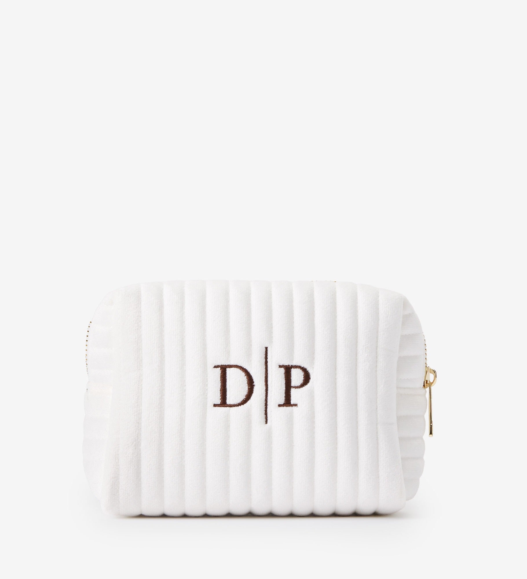 Classic Celebrations Embroidered Velvet Makeup Bags