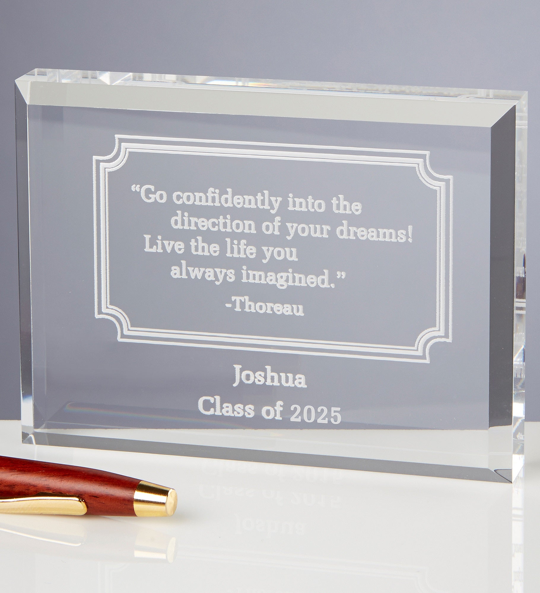 Inspiring Graduate Quotes Personalized Keepsake