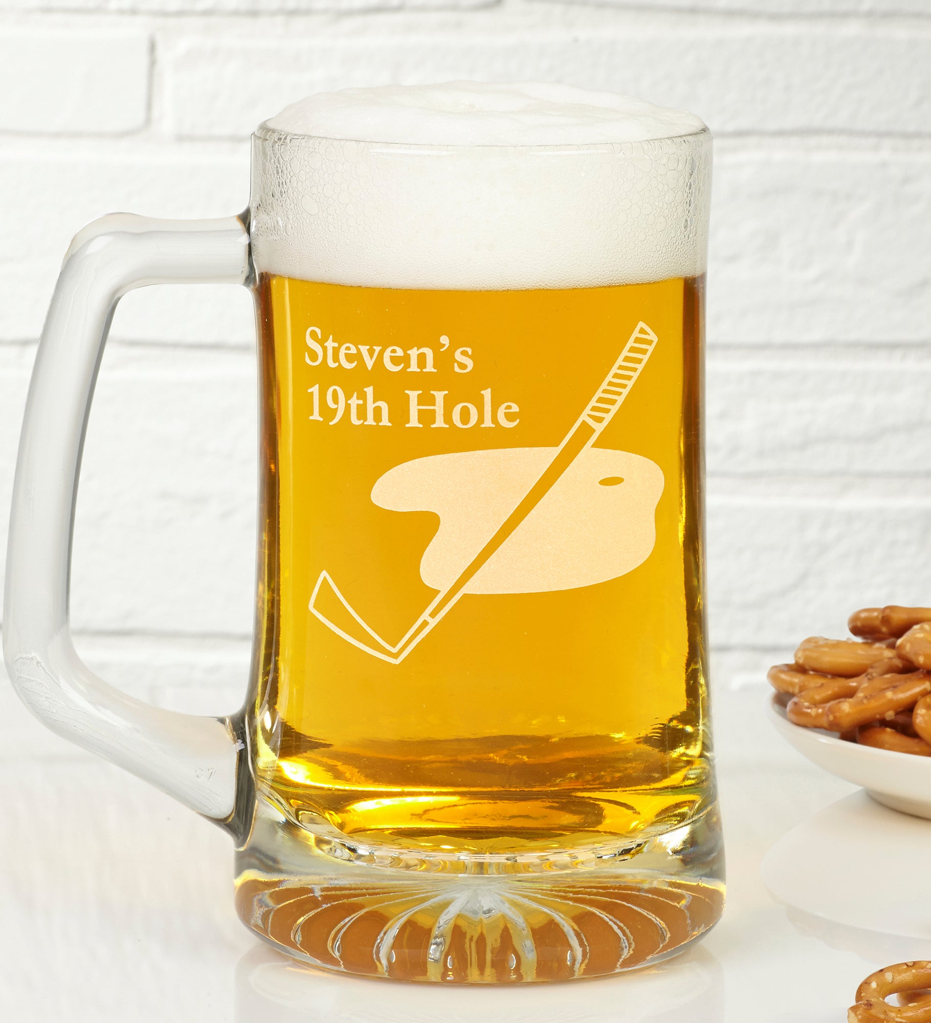 The 19th Hole 25 oz. Personalized Beer Mug