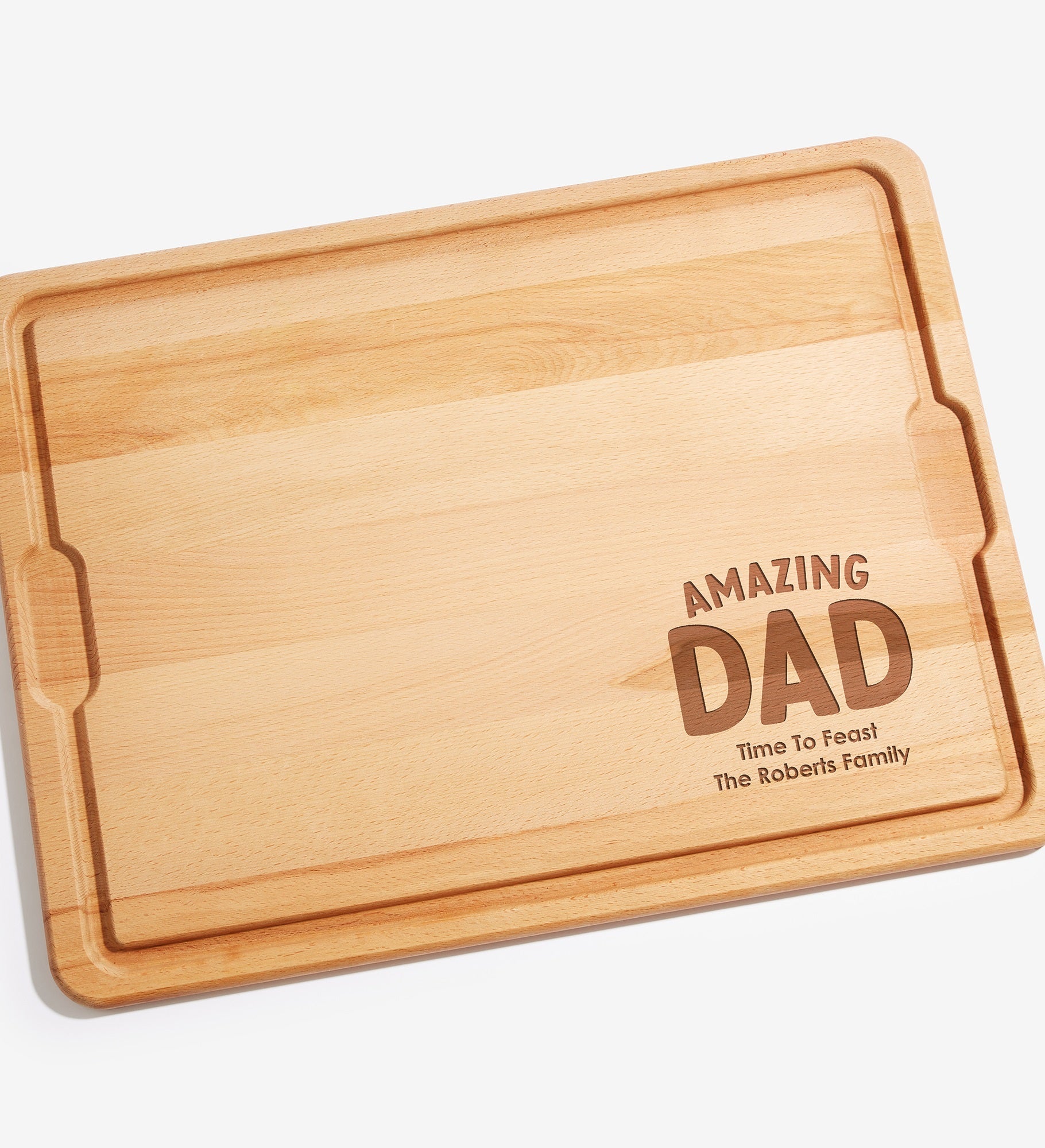 Amazing Dad Personalized Hardwood Cutting Board