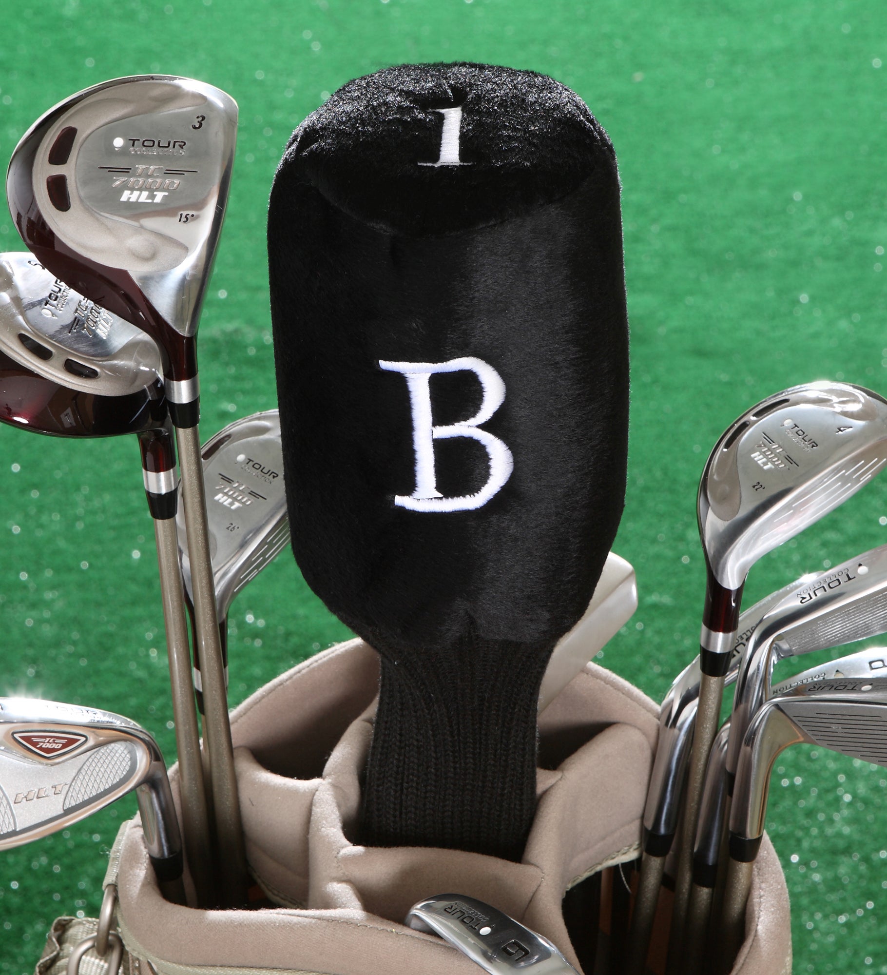 Monogram Personalized Golf Club Cover