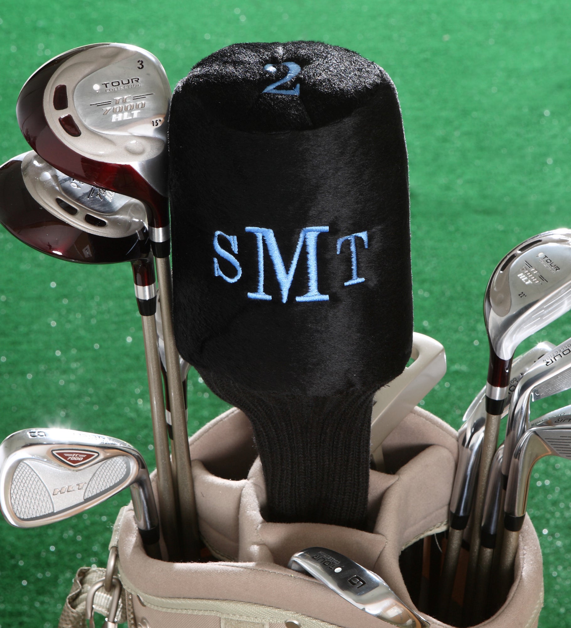 Monogram Personalized Golf Club Cover
