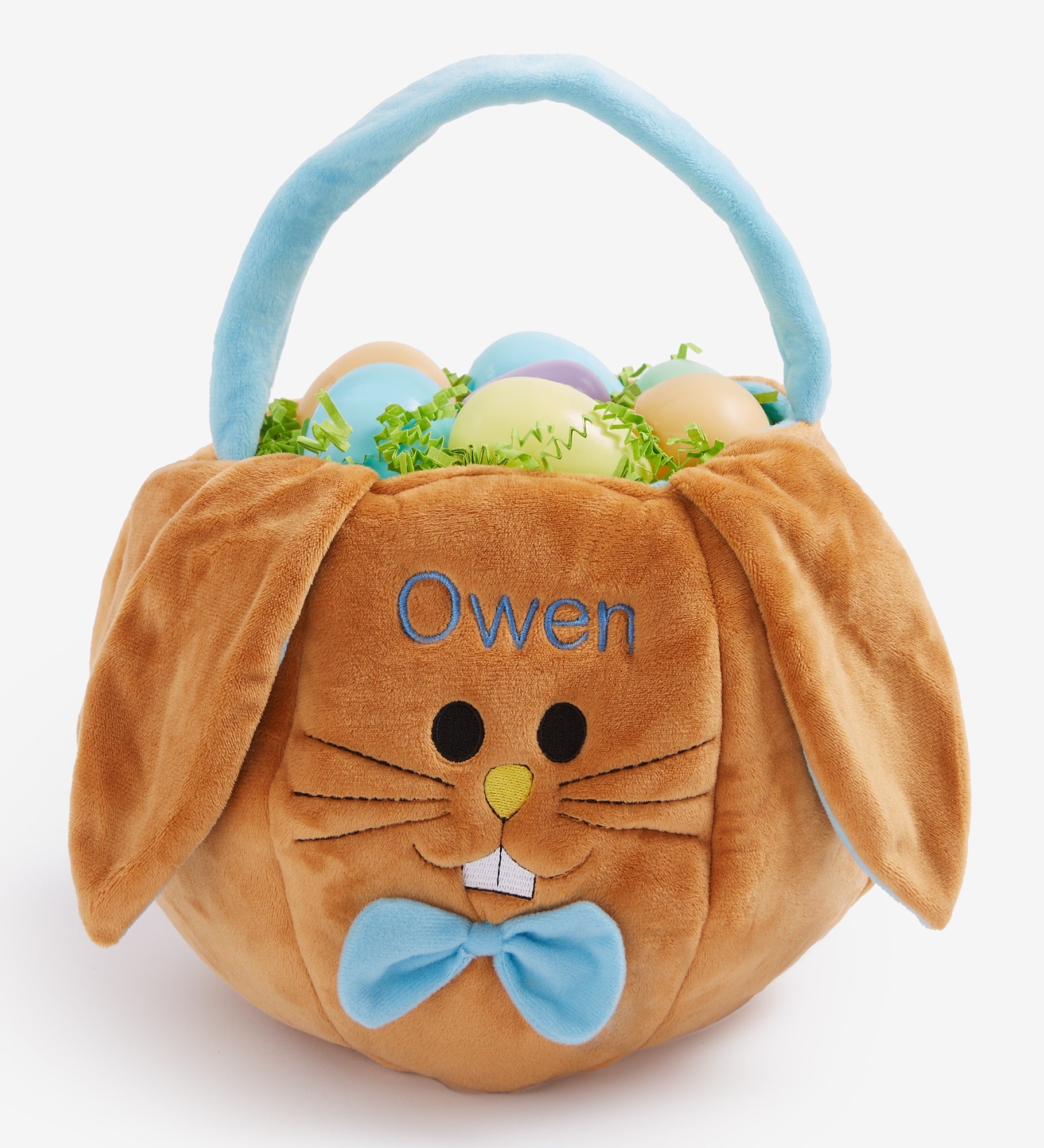 Embroidered Easter Bunny Basket