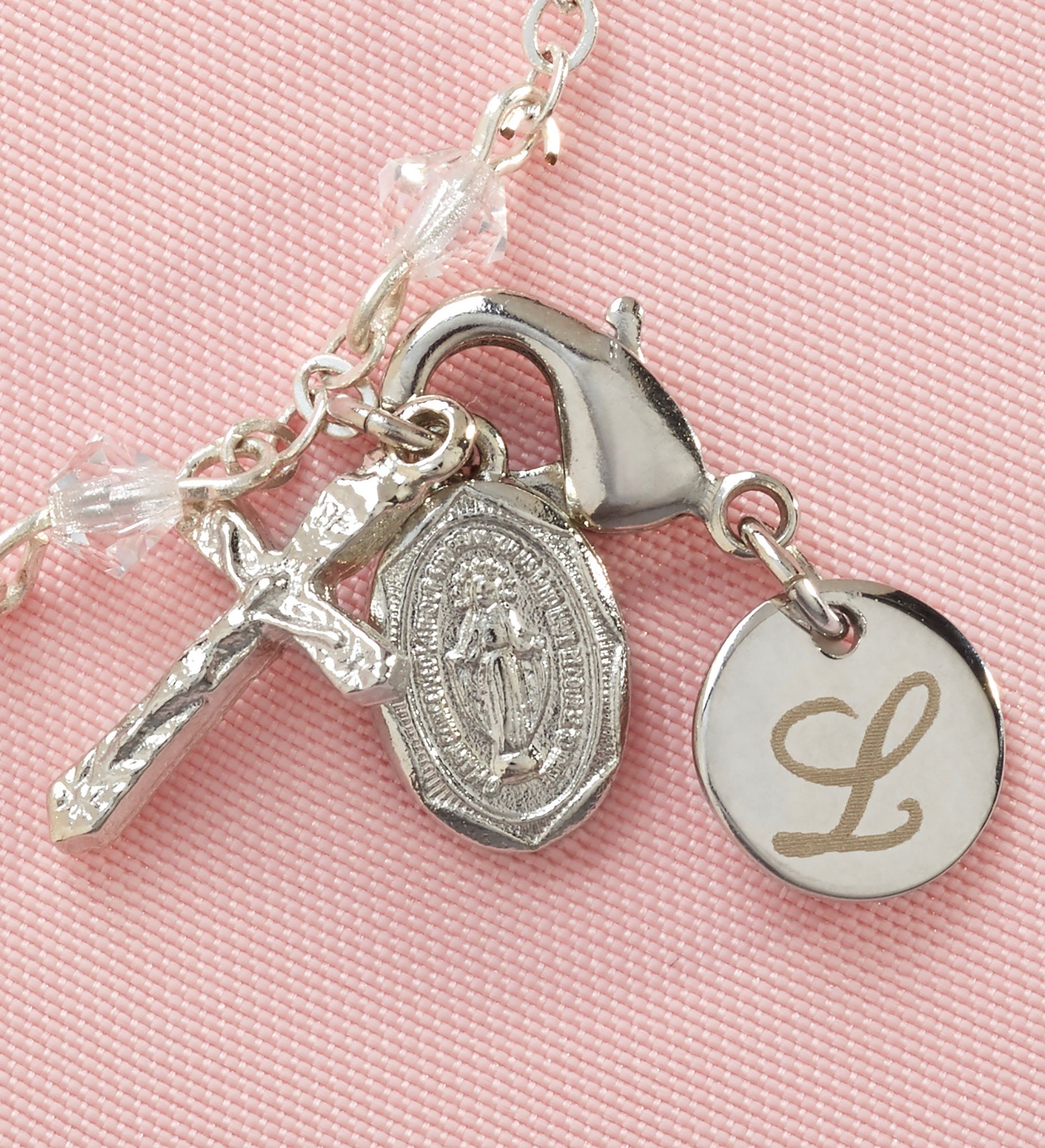Baby Rosary Personalized Bracelet