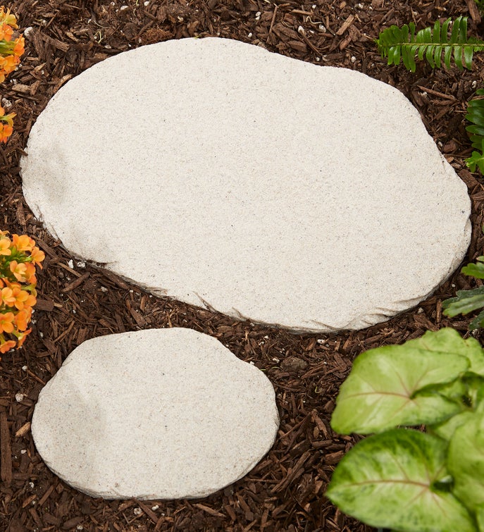 Garden Of Love Personalized Round Garden Stones