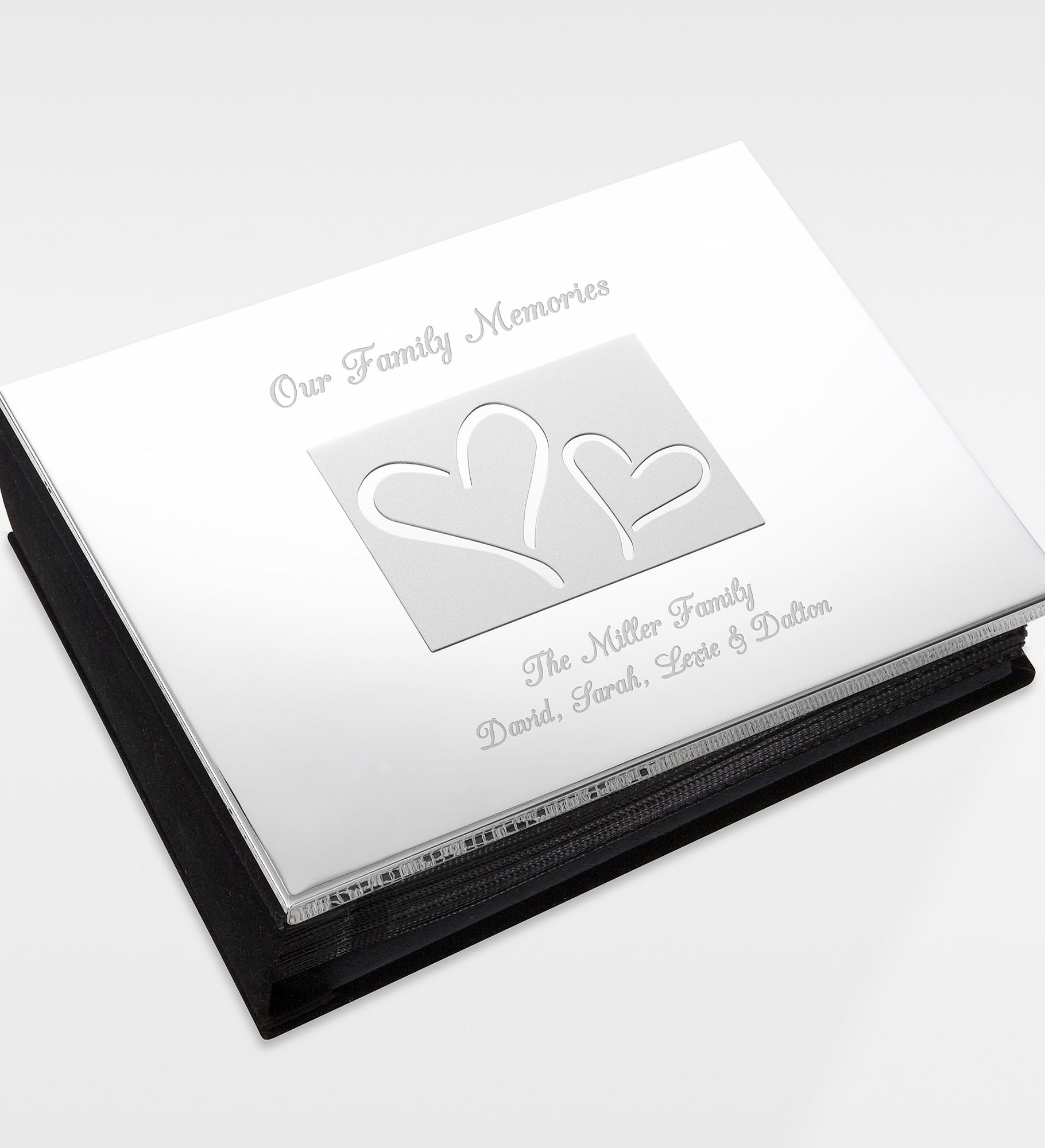 Engraved Family Photo Album