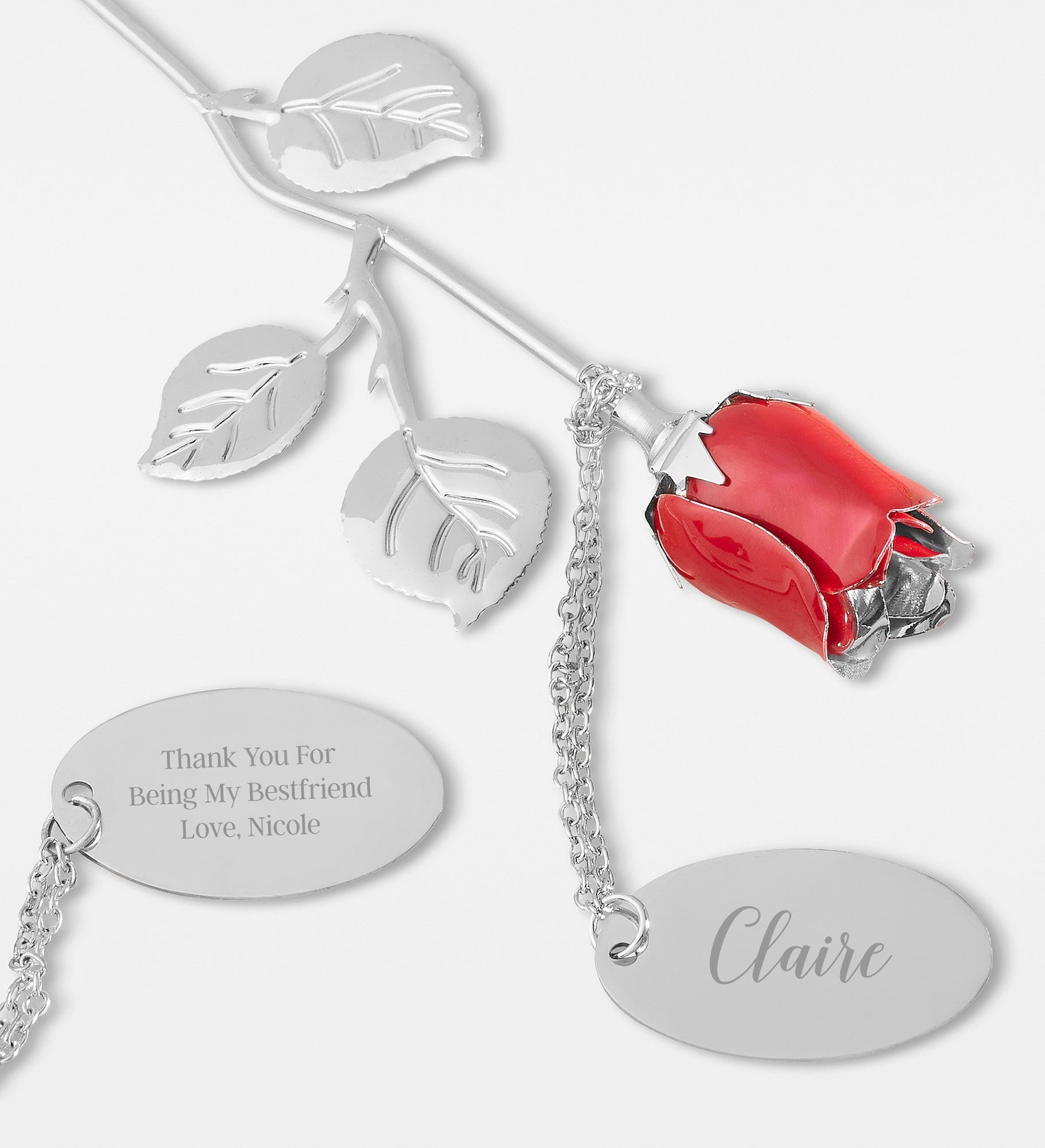 Engraved Keepsake Rose For Friend