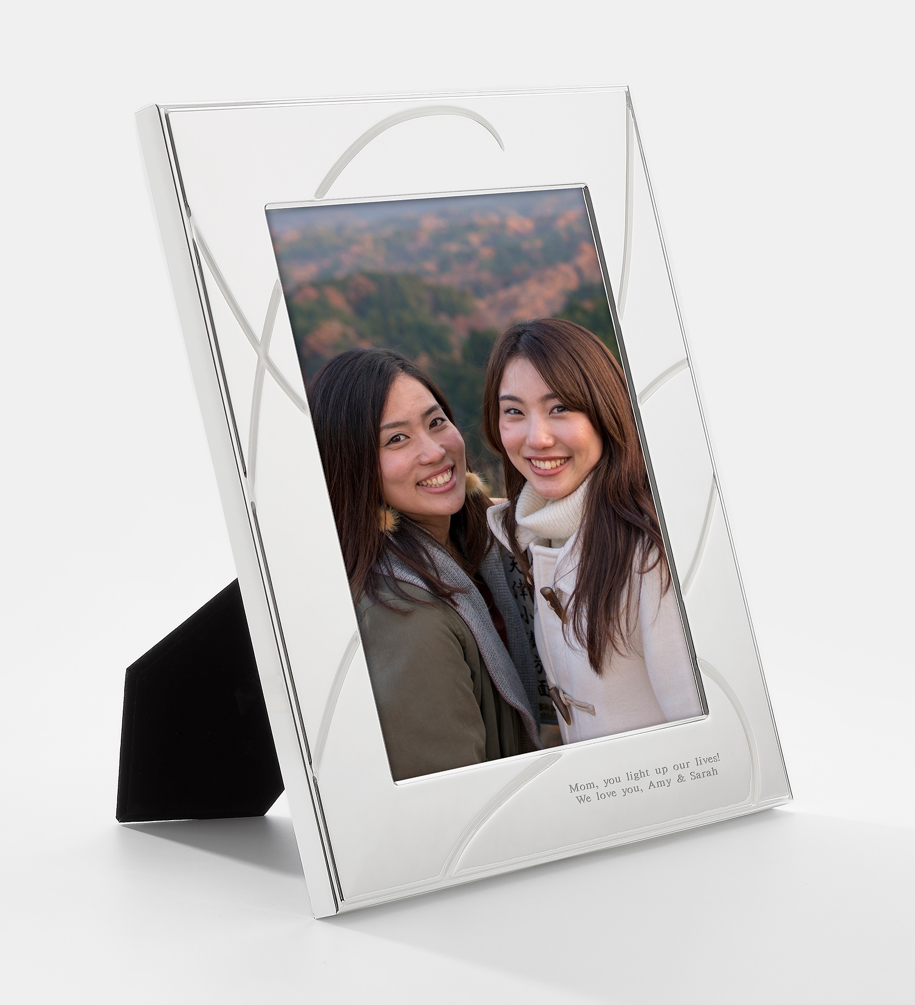  Engraved Lenox "Adorn" for Mom 8x10 Picture Frame