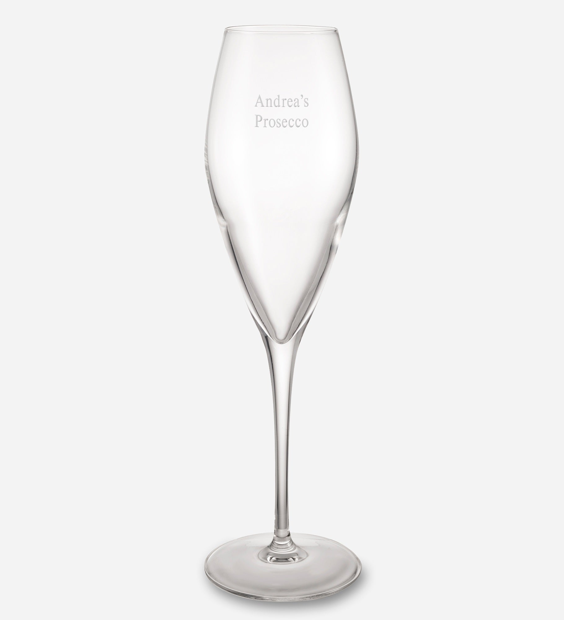 Engraved Luigi Bormioli Entertaining Atelier Champagne Flute