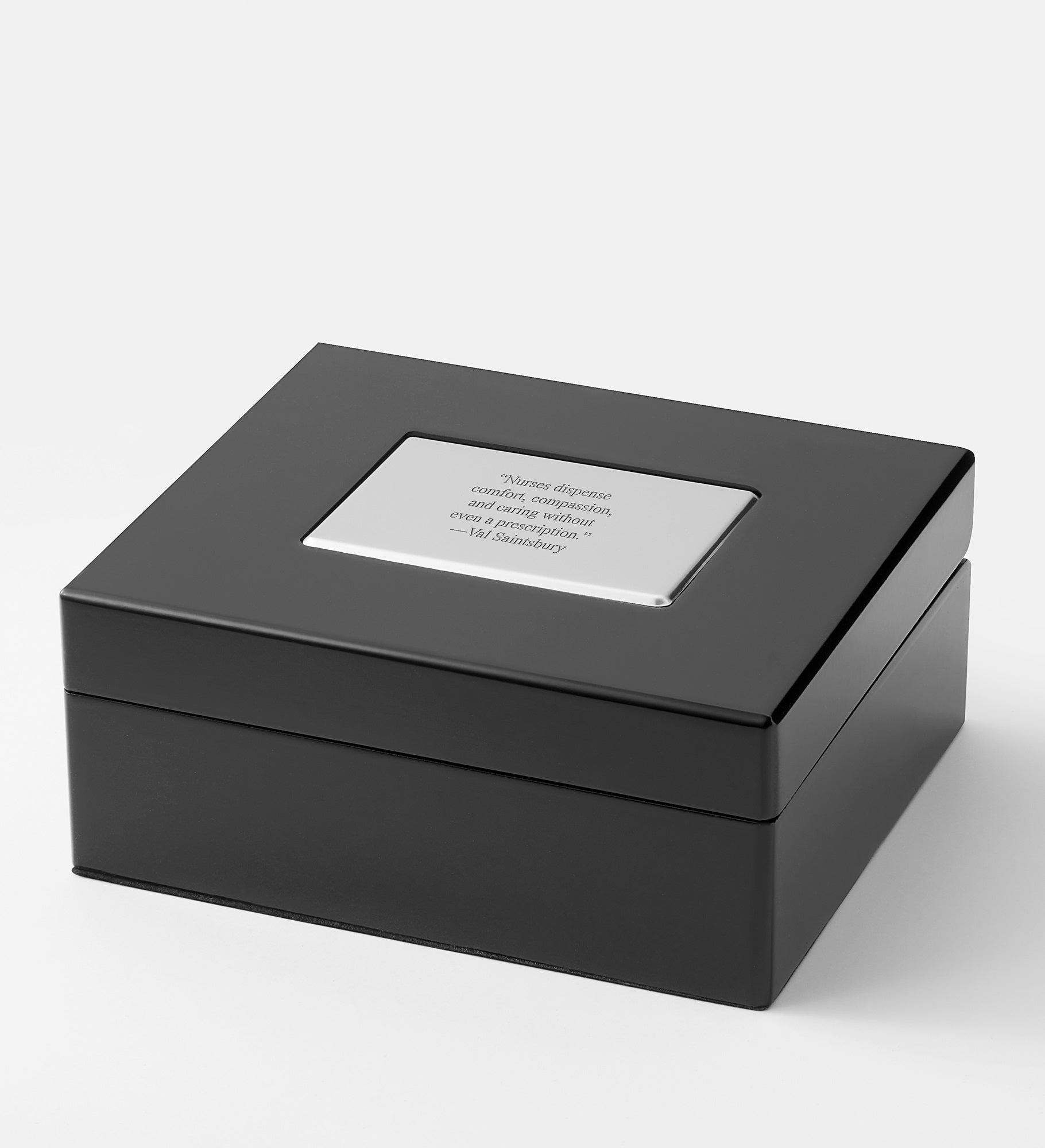 Engraved Nurse Pin and Necklace Watch with Keepsake Box