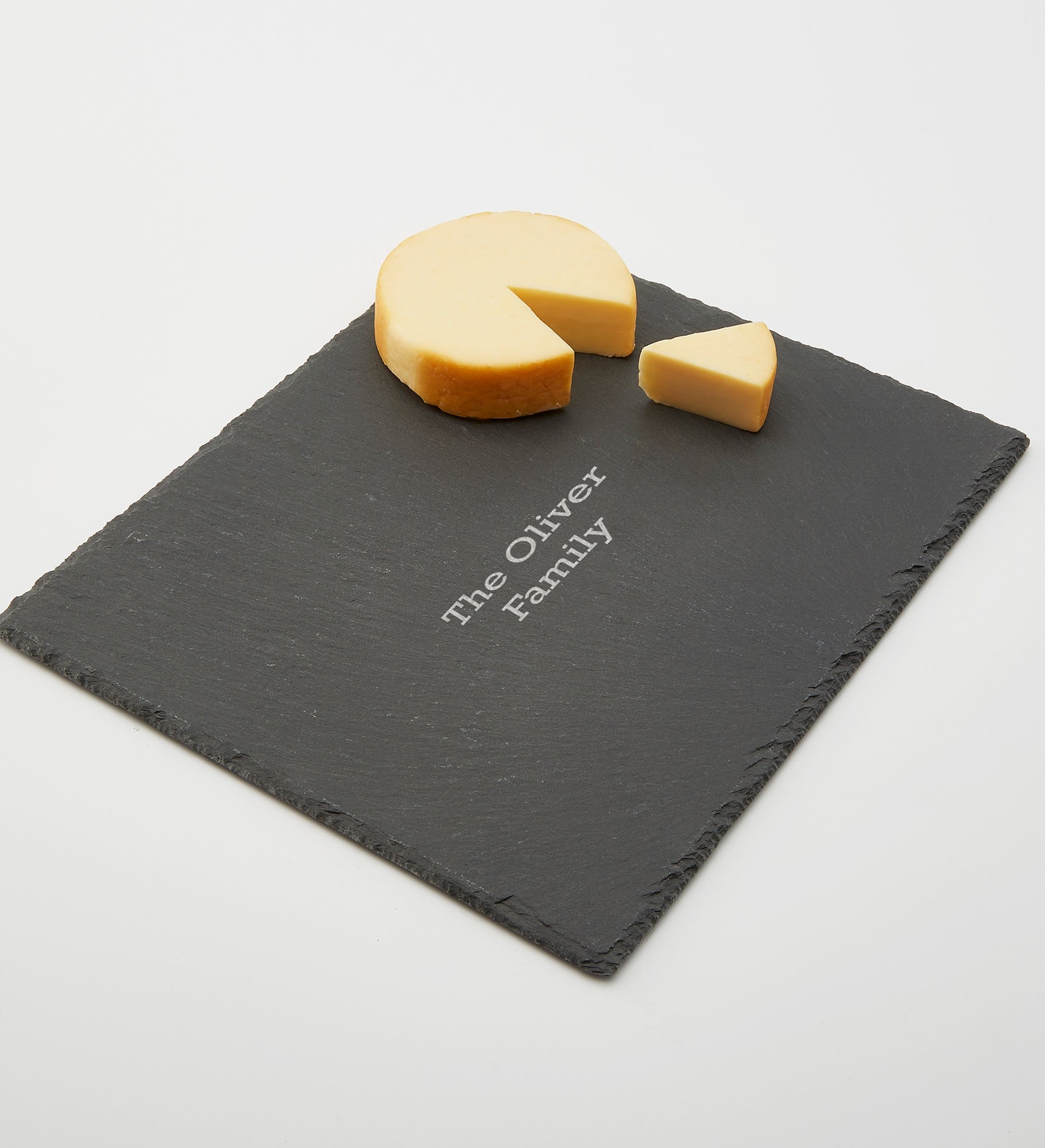 Engraved Center Slate Cheese Board