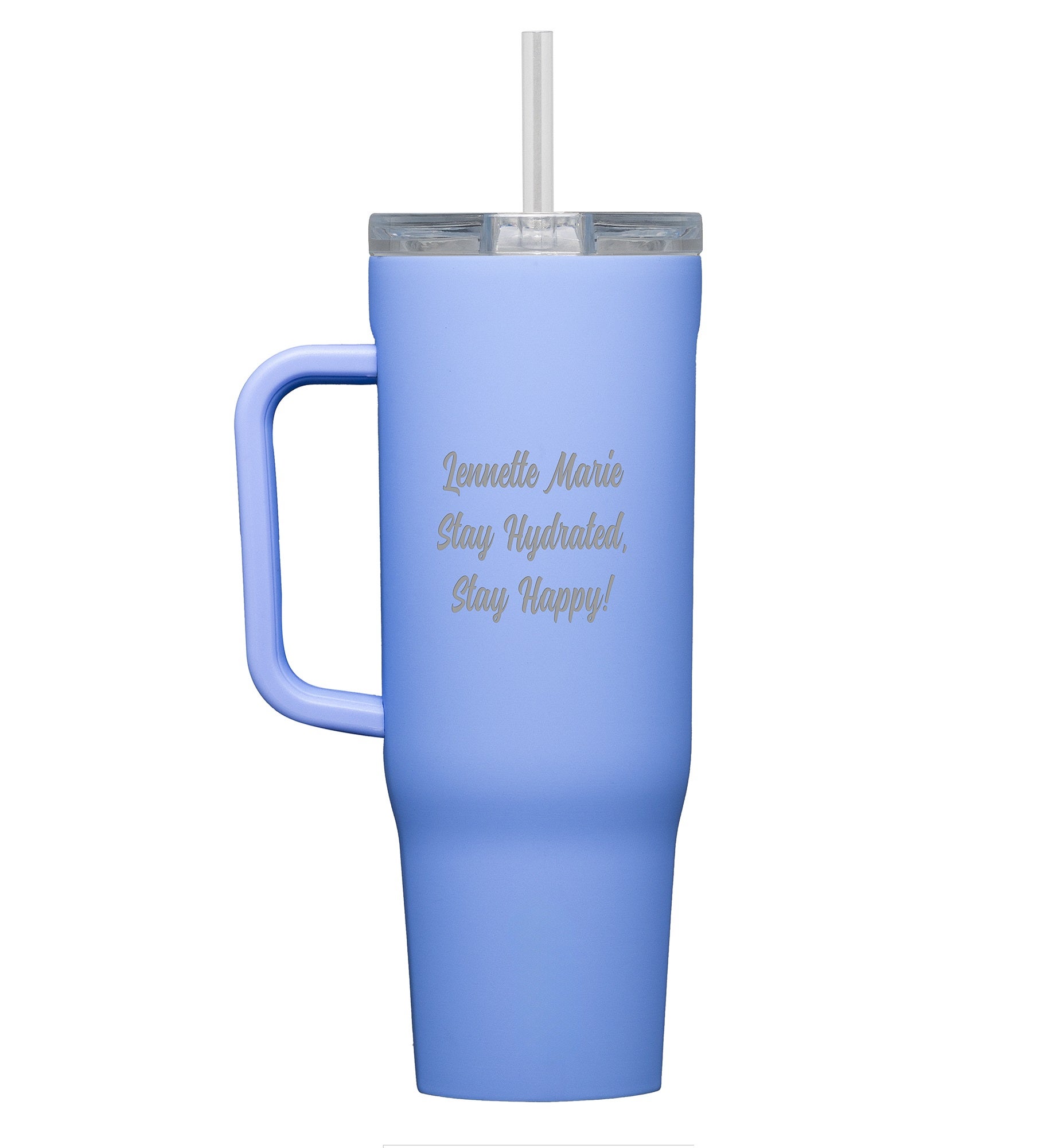 Engraved Corkcicle 40oz Cruiser in Periwinkle