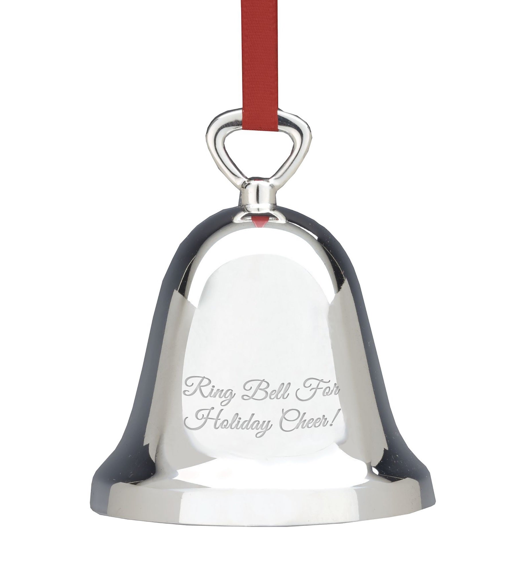 Engraved Reed and Barton Ringing in the Season Bell Ornament