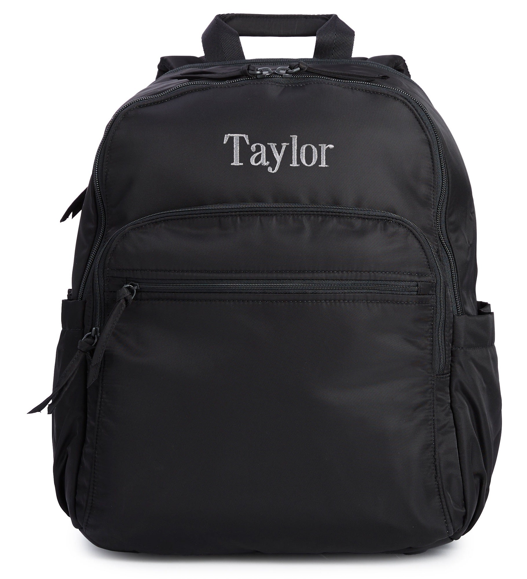 Embroidered Vera Bradley Bancroft Backpack in Moonless Night