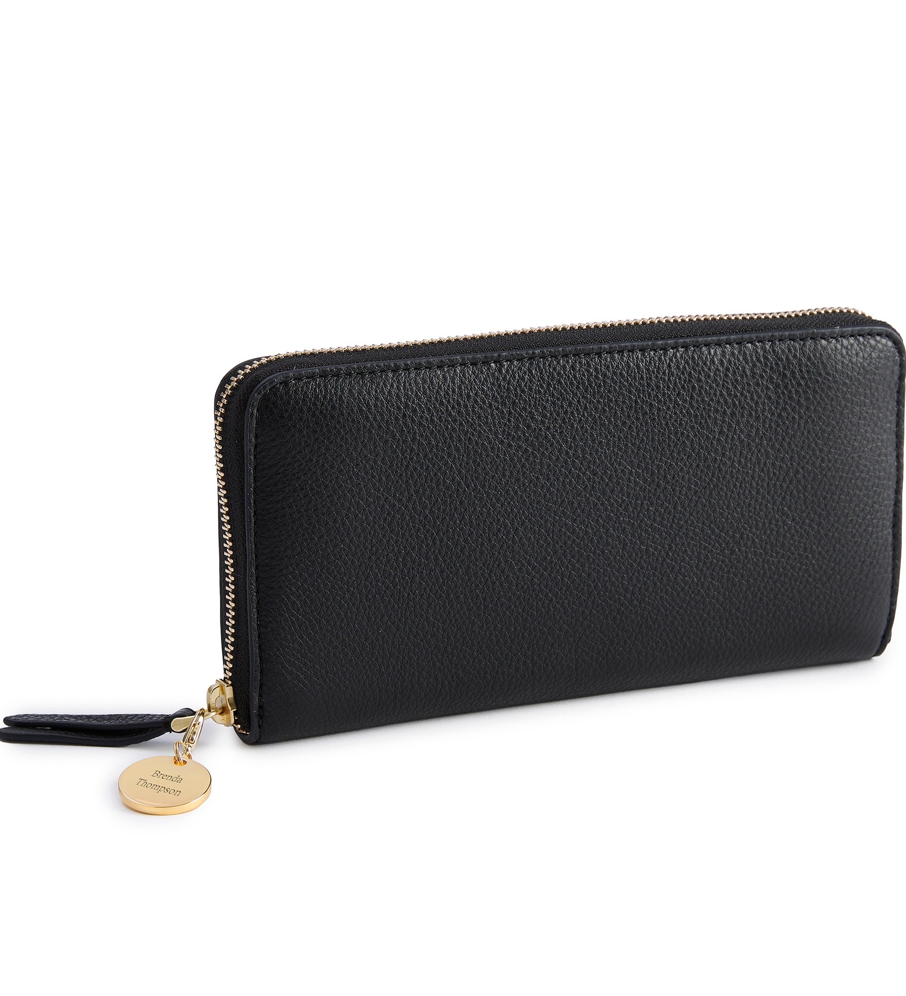 Vera Bradley Leather Continental Wallet Moonless Night