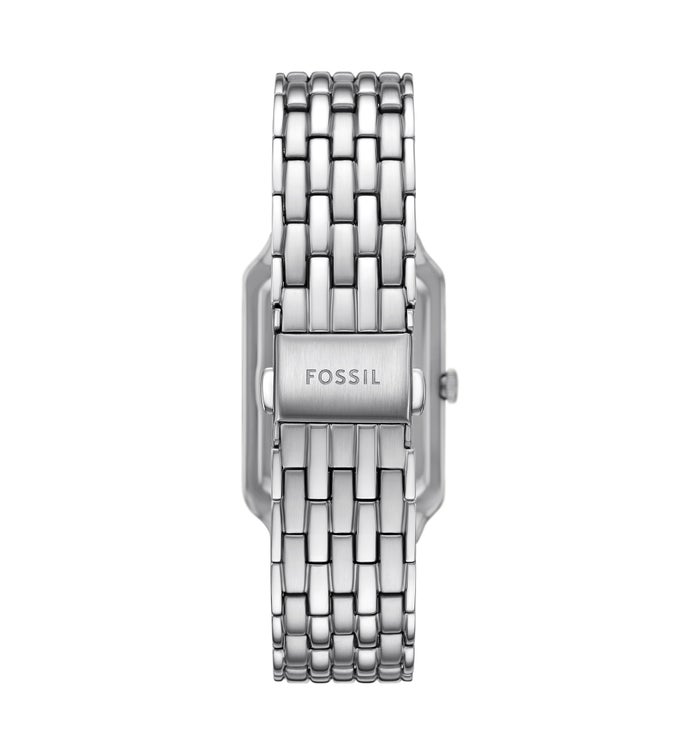 Engraved Fossil Raquel Silver and Pink Watch - 26MM