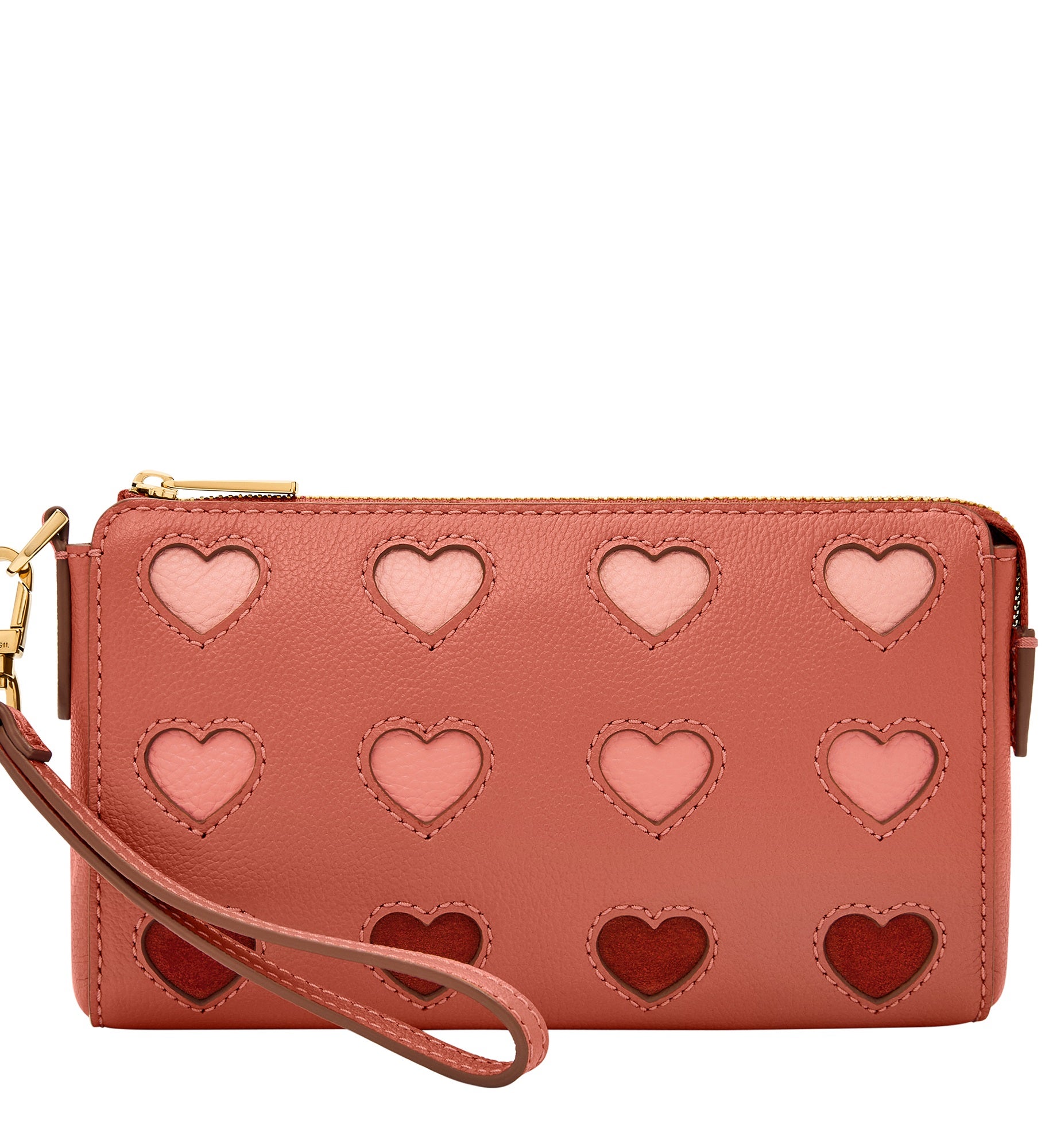 Fossil Hearts Wristlet