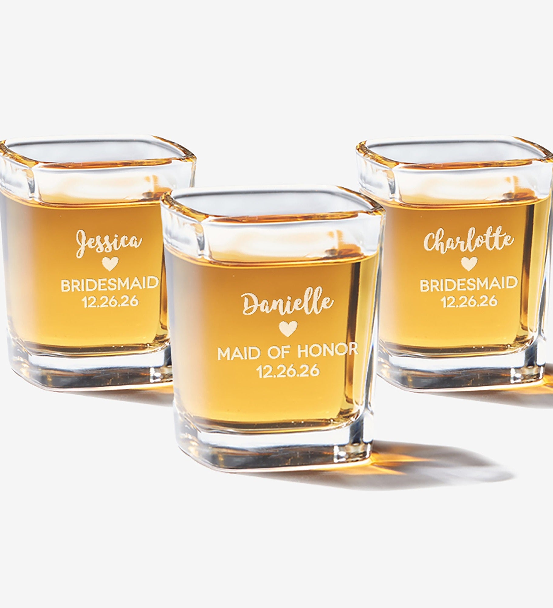 Engraved Bridal Party Shot Glass by Jessie James Decker