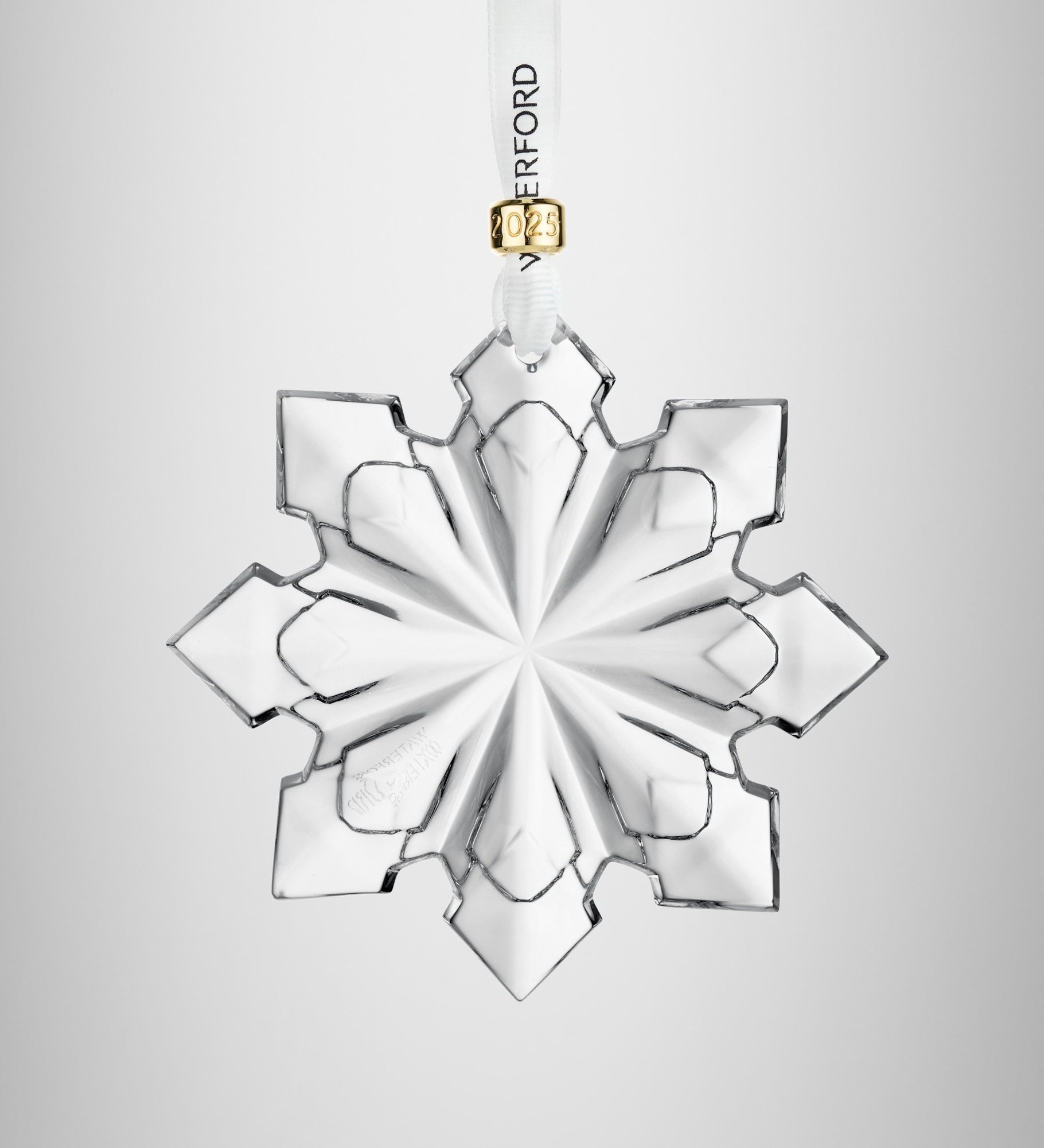 Waterford Crystal 2025 Annual Snowflake Ornament