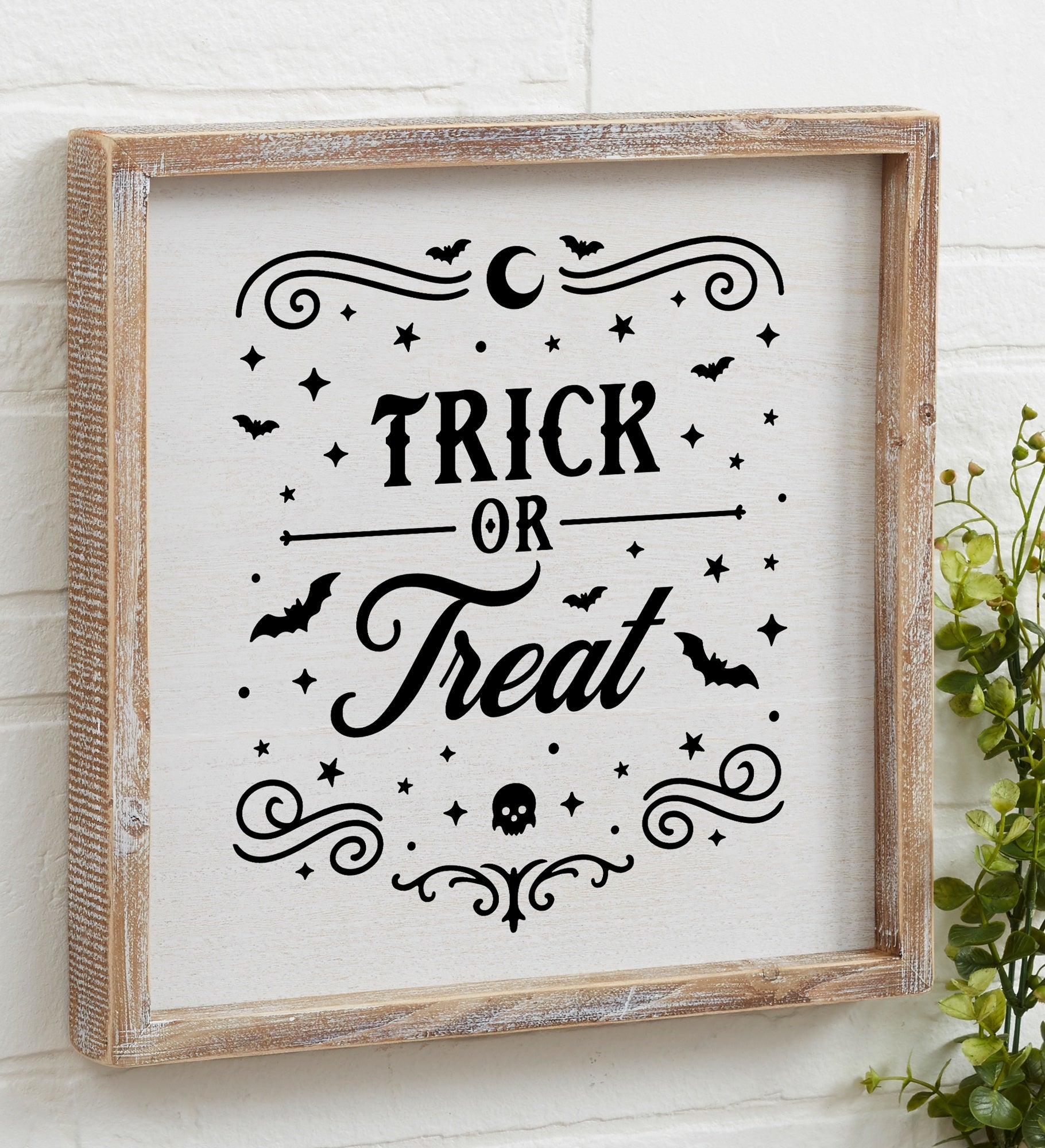 Kittenish Personalized Pinkoween Framed Wall Art